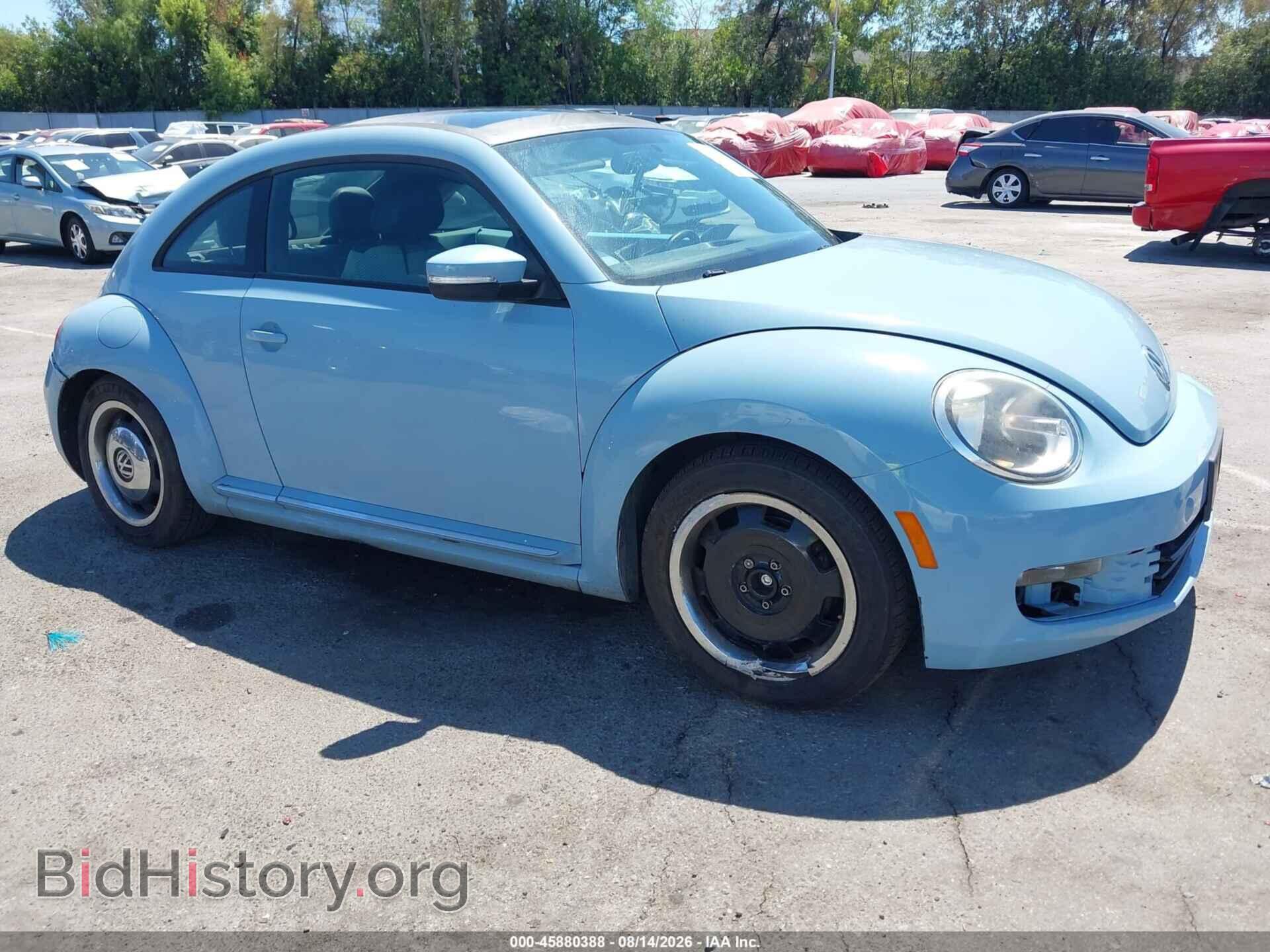 Фотография 3VWJP7AT3DM623260 - VOLKSWAGEN BEETLE 2013