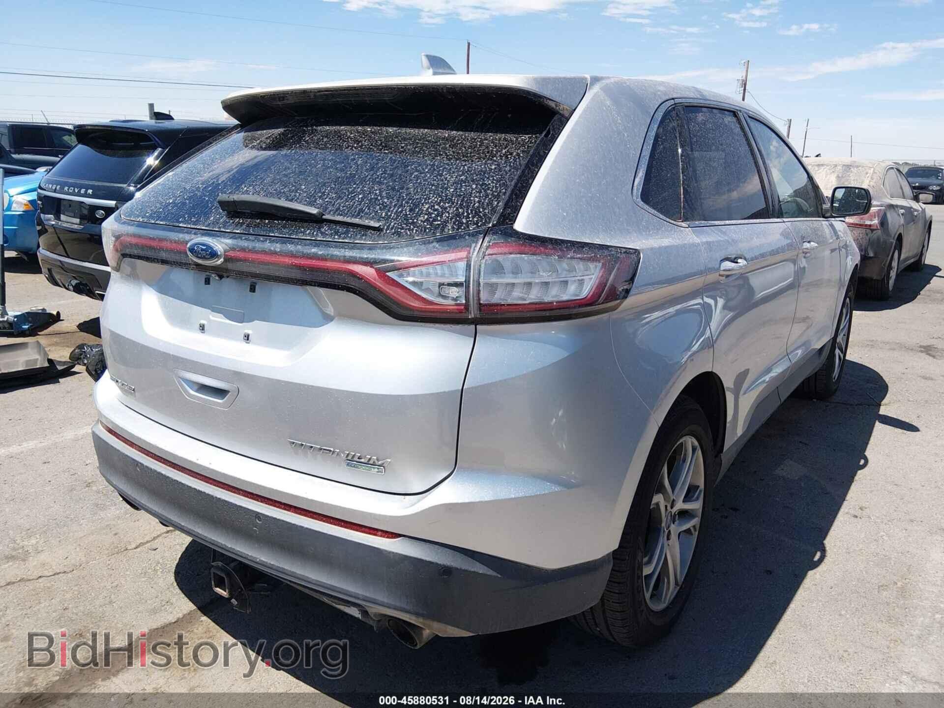 2015 FORD EDGE - VIN: 2FMTK3K98FBB06946 - Фото 4