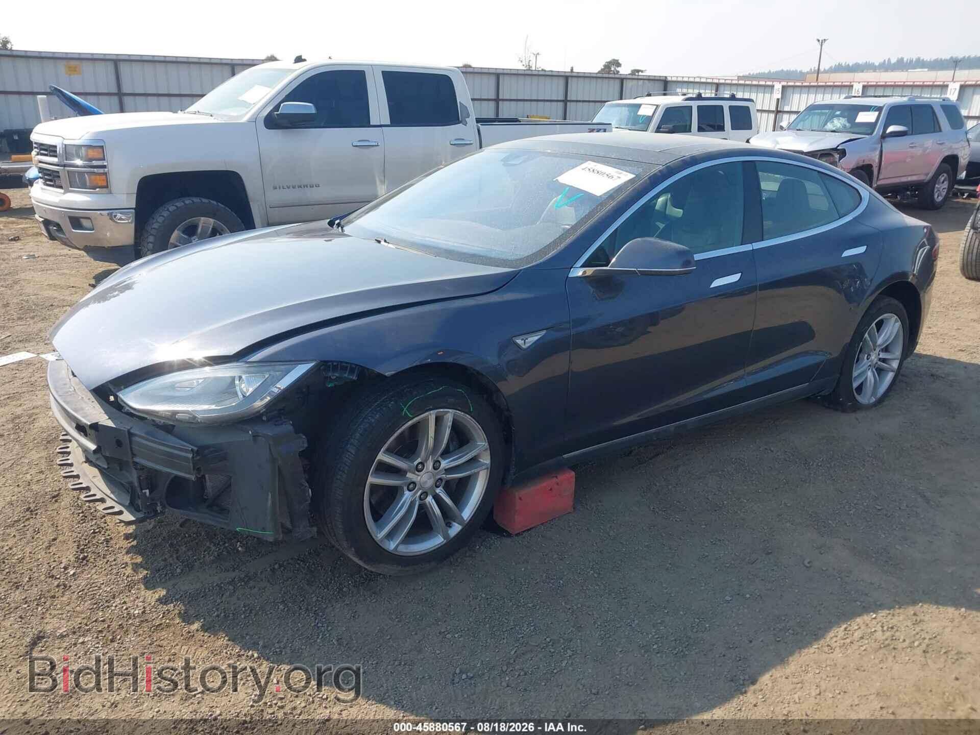 2015 TESLA MODEL S - VIN: 5YJSA1E21FF118669 - Фото 2