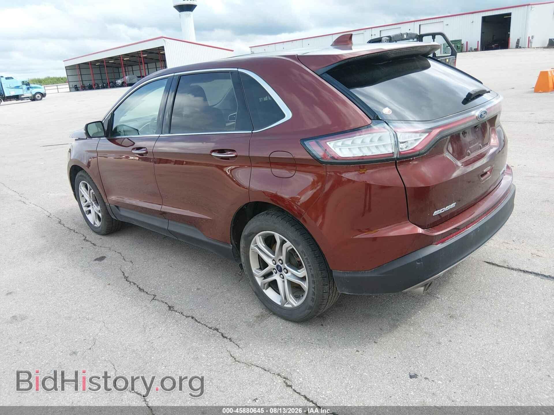 2016 FORD EDGE - VIN: 2FMPK4K91GBB40249 - Фото 3