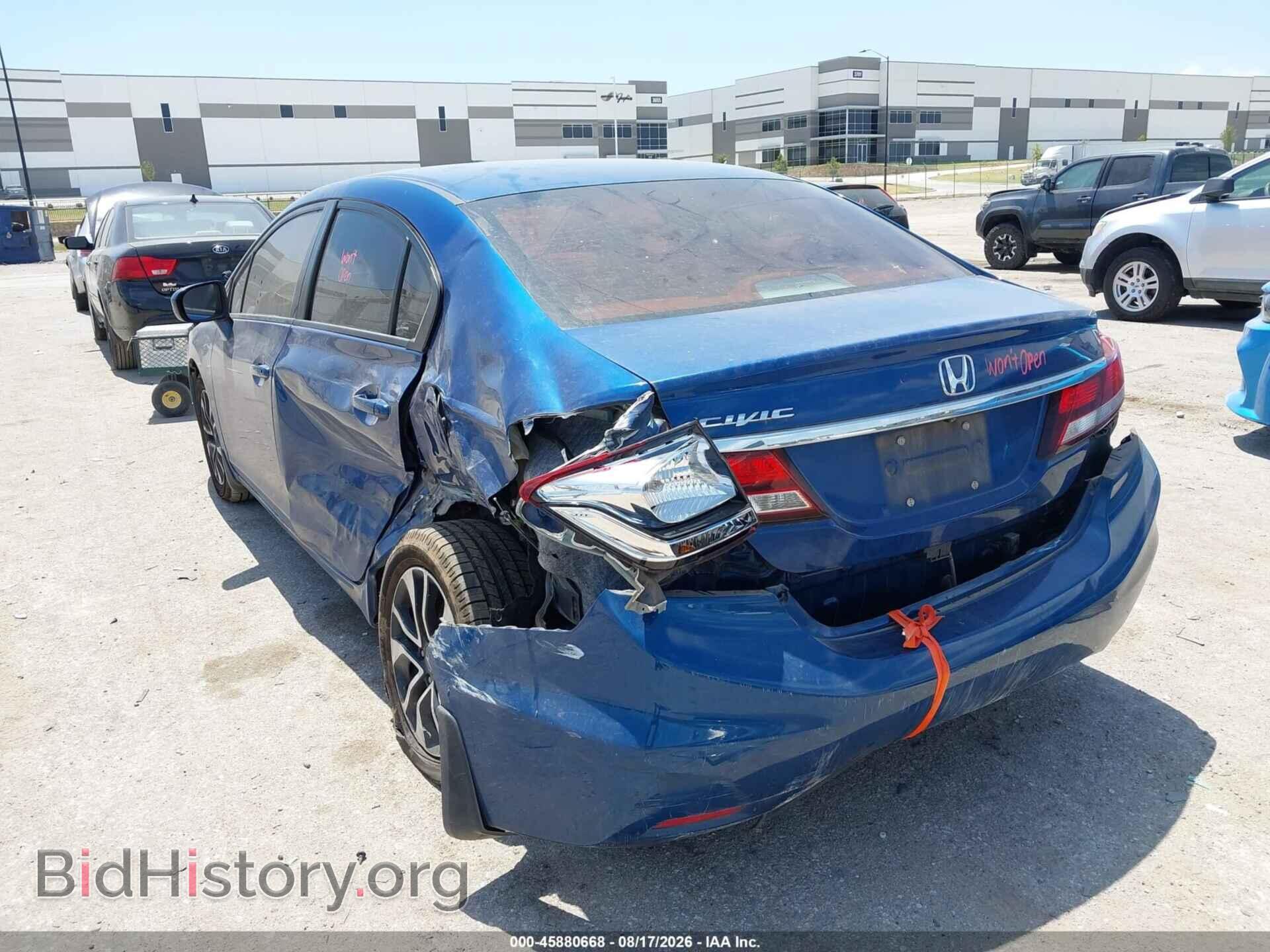 2014 HONDA CIVIC - VIN: 19XFB2F8XEE079818 - Фото 3