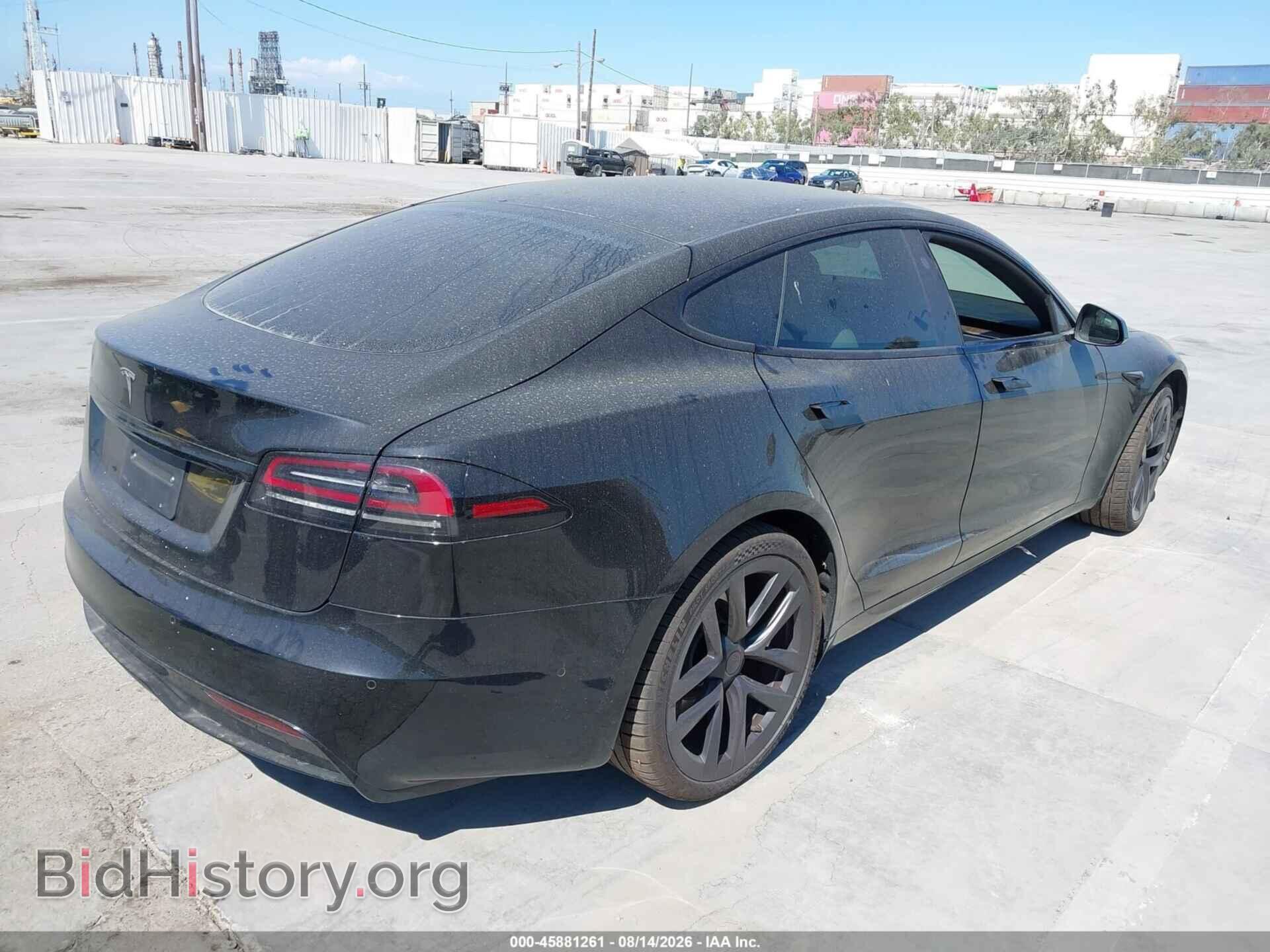 2022 TESLA MODEL S - VIN: 5YJSA1E58NF487473 - Фото 4