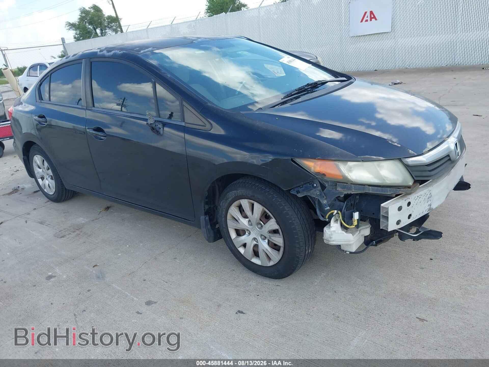 Фотография 2HGFB2F51CH588432 - HONDA CIVIC 2012