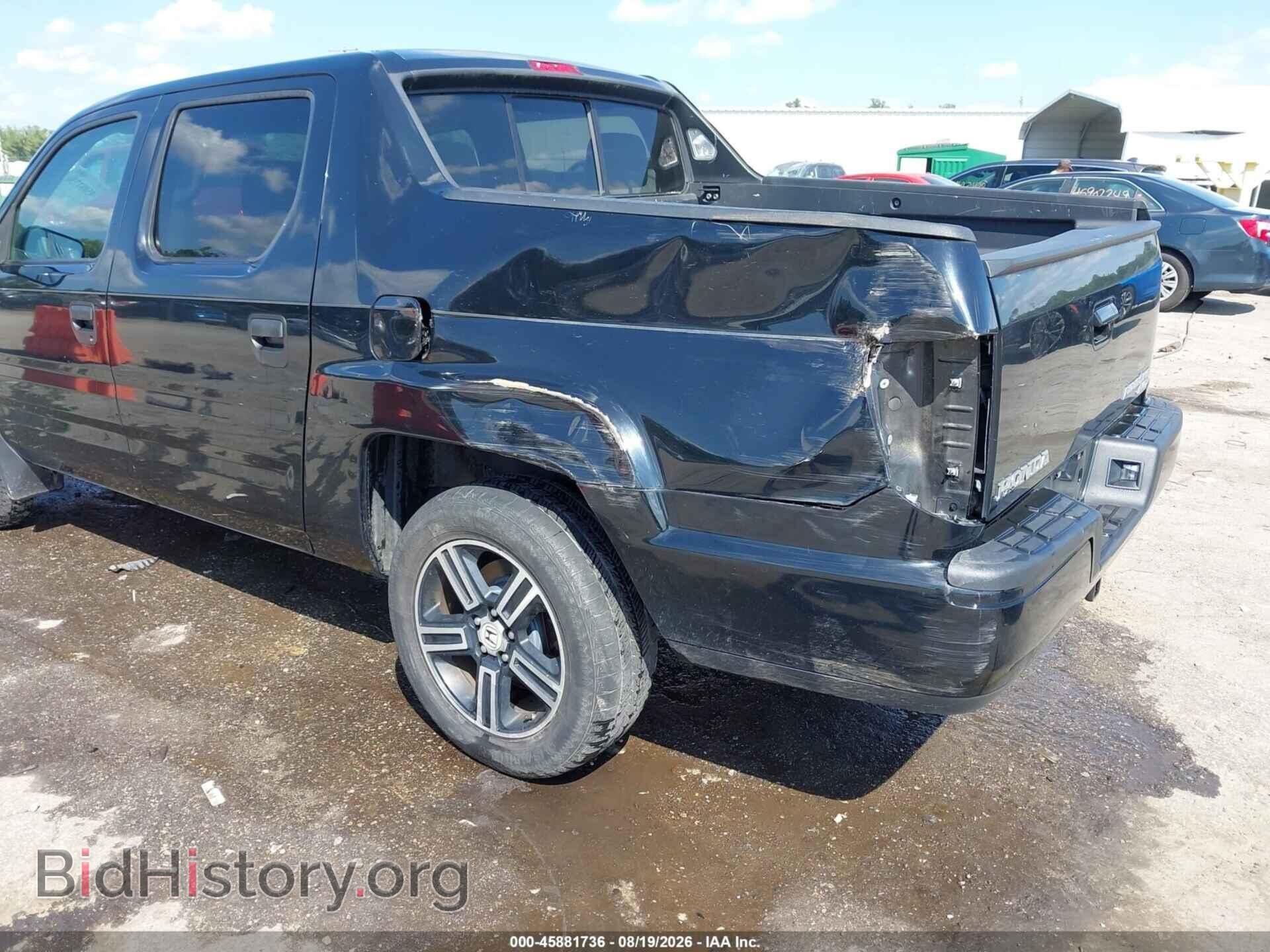 2014 HONDA RIDGELINE - VIN: 5FPYK1F76EB007672 - Фото 6