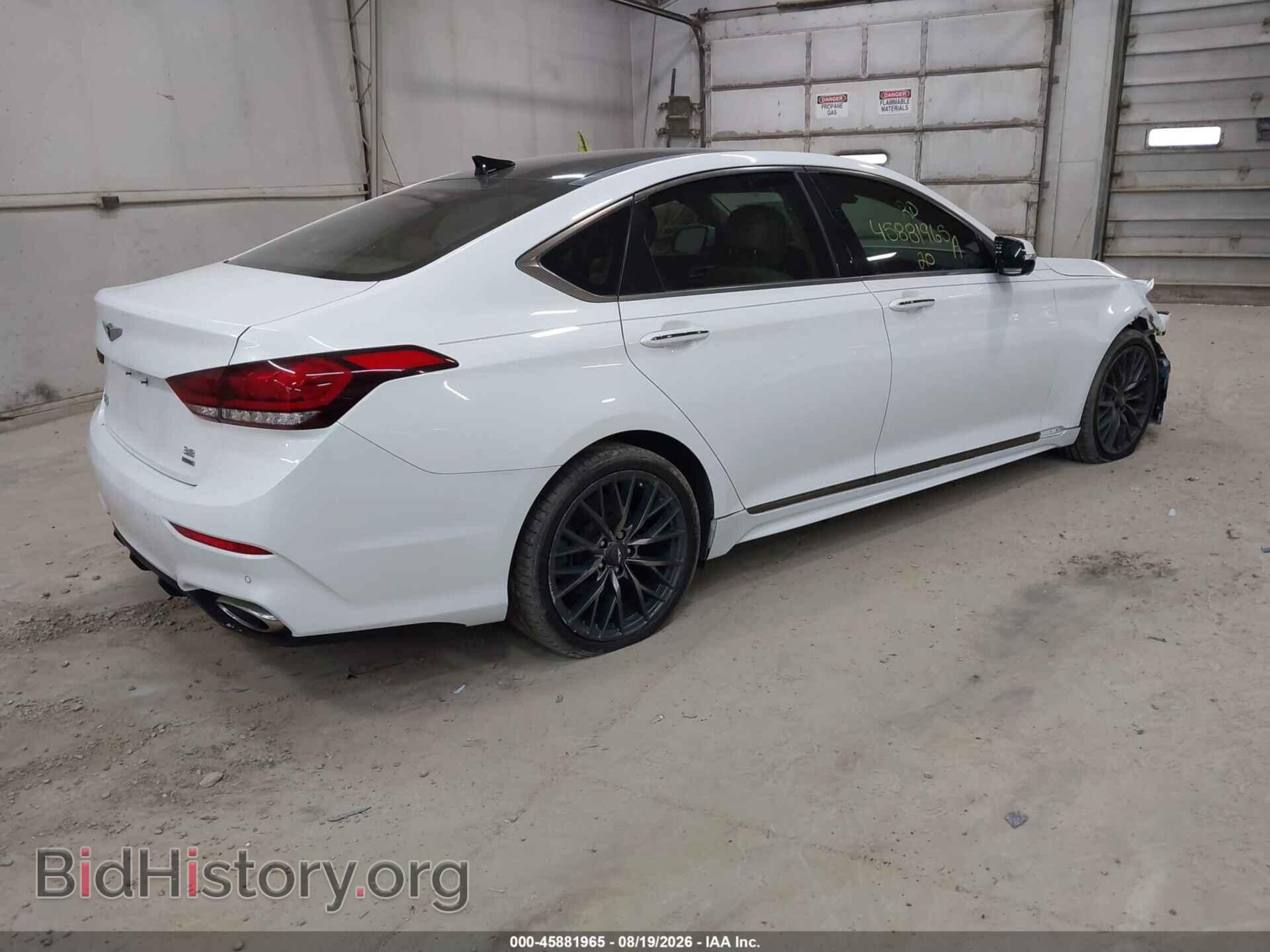 2020 GENESIS G80 - VIN: KMTFN4JE0LU334573 - Фото 4
