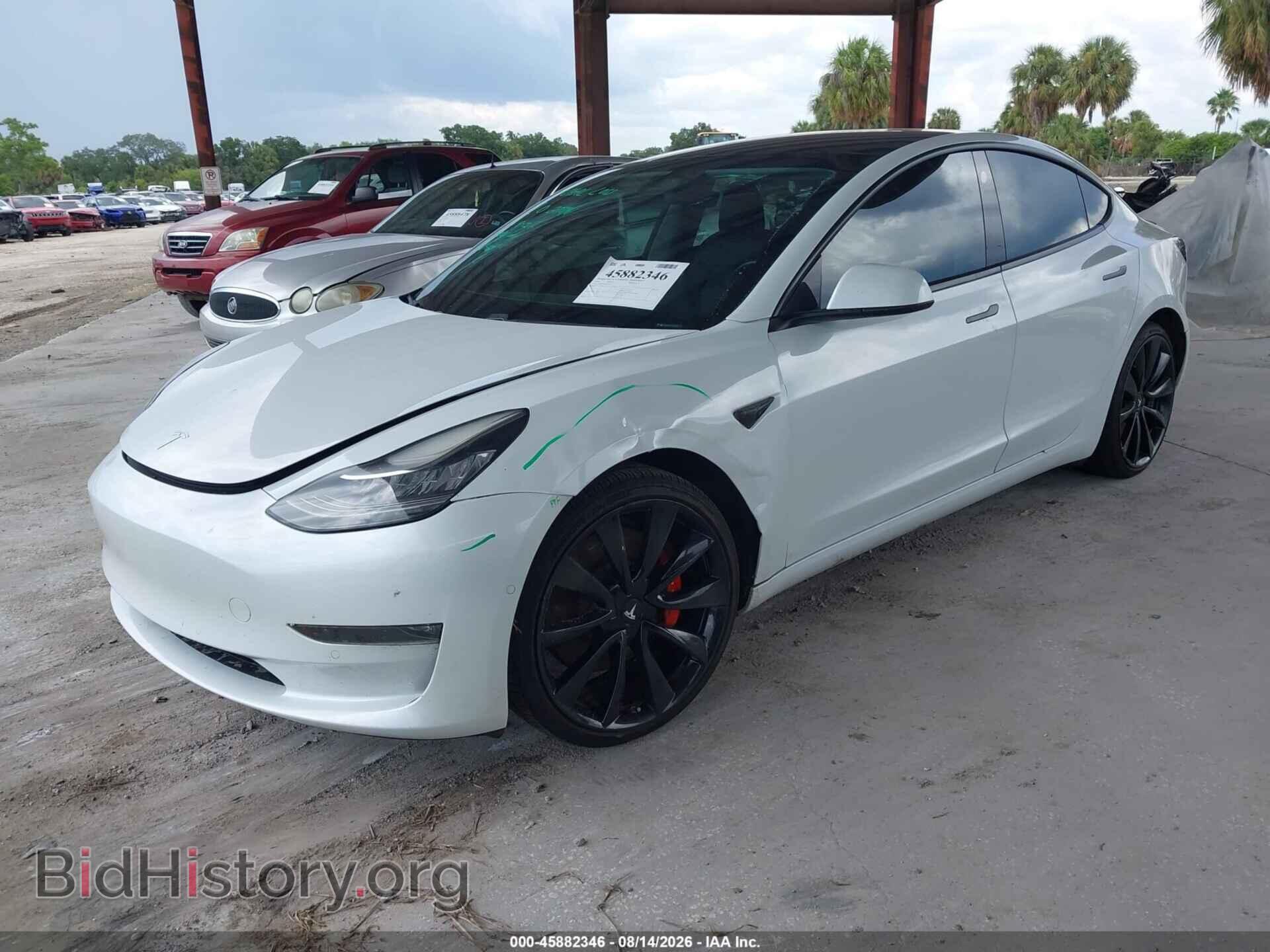 2018 TESLA MODEL 3 - VIN: 5YJ3E1EB2JF084257 - Фото 2
