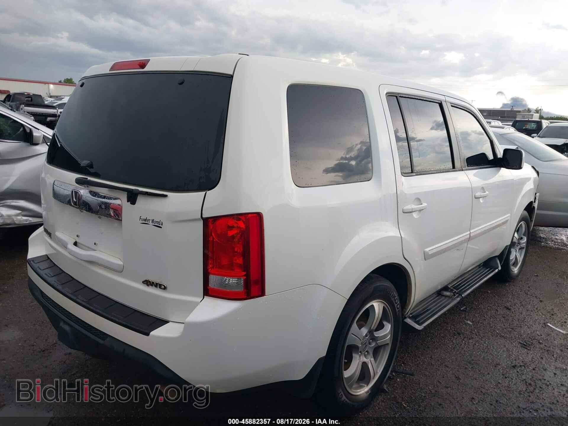 2012 HONDA PILOT - VIN: 5FNYF4H63CB065013 - Photo 4