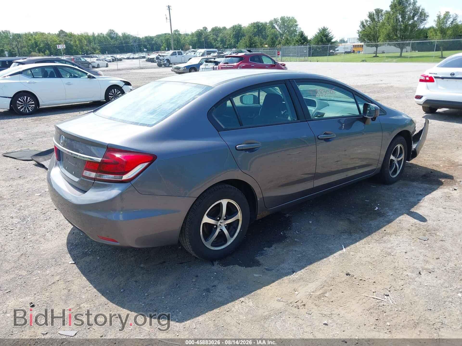 2015 HONDA CIVIC - VIN: 19XFB2F74FE275813 - Фото 4
