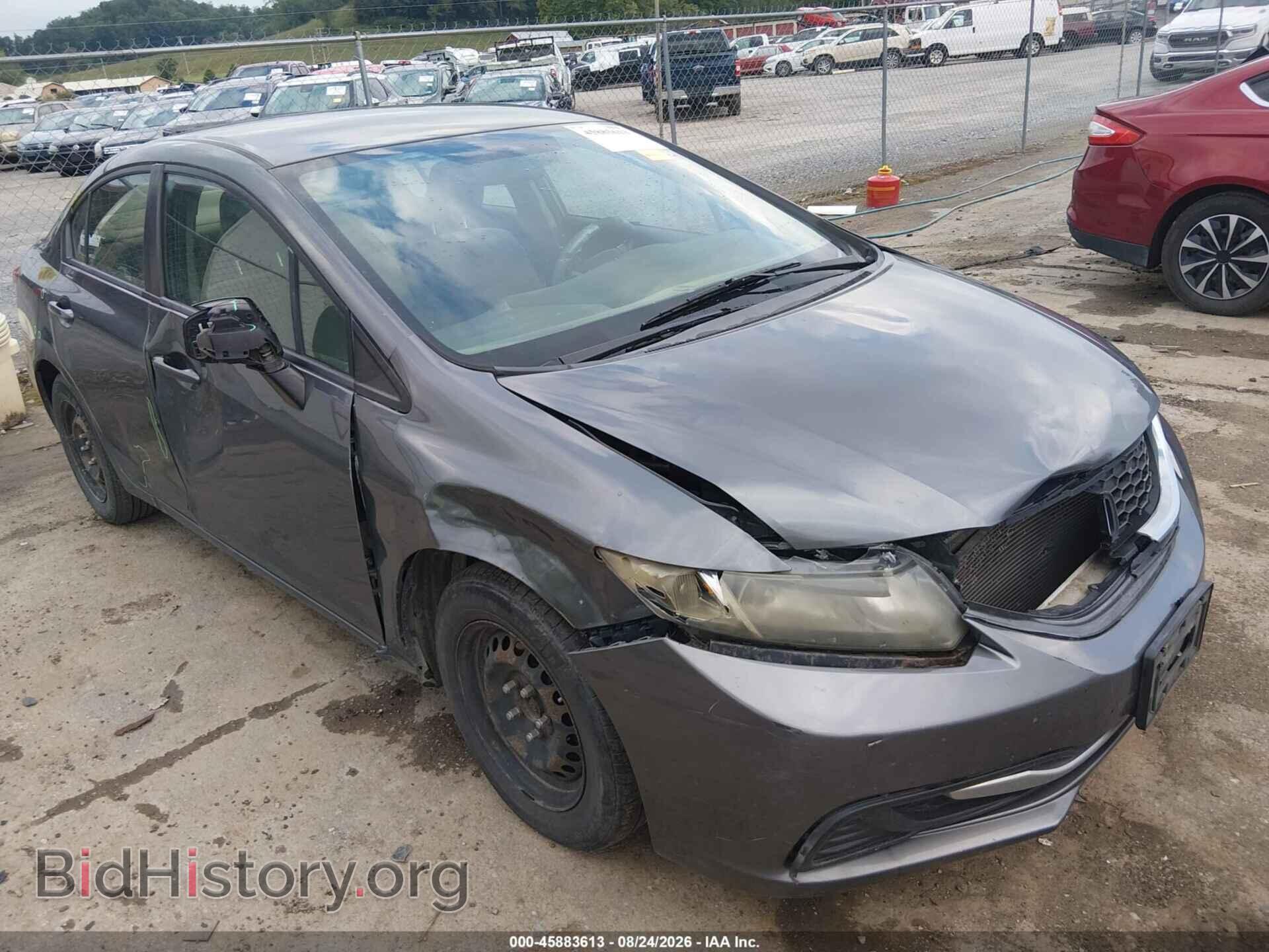 Фотография 19XFB2F57DE028135 - HONDA CIVIC 2013