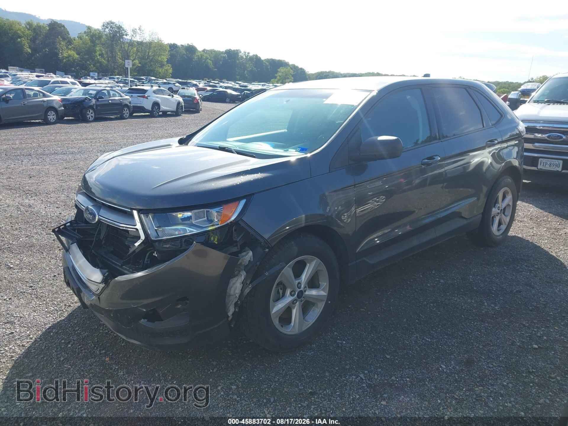 2016 FORD EDGE - VIN: 2FMPK4G97GBB46257 - Фото 2