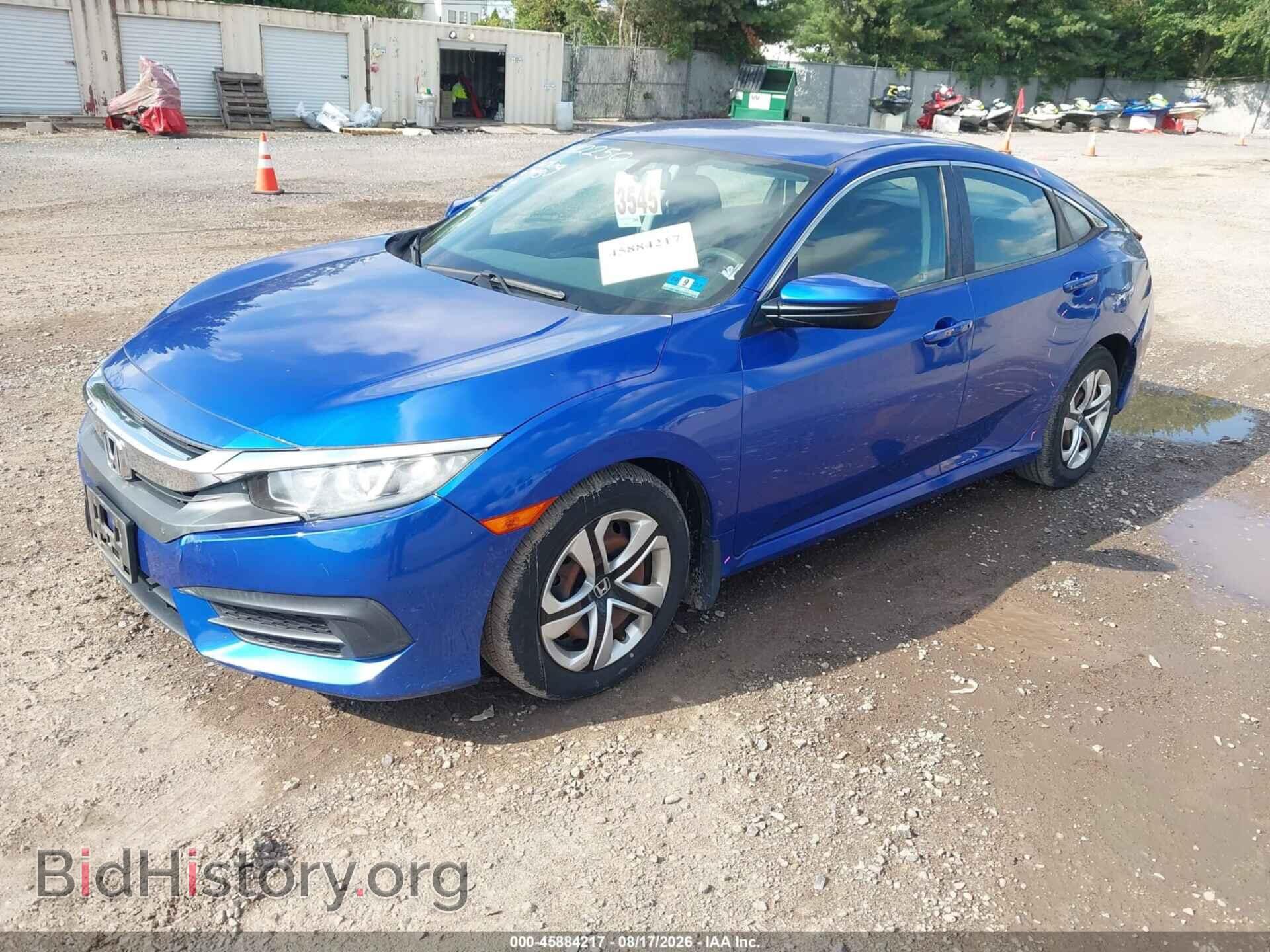 2016 HONDA CIVIC - VIN: 2HGFC2F54GH565827 - Фото 2