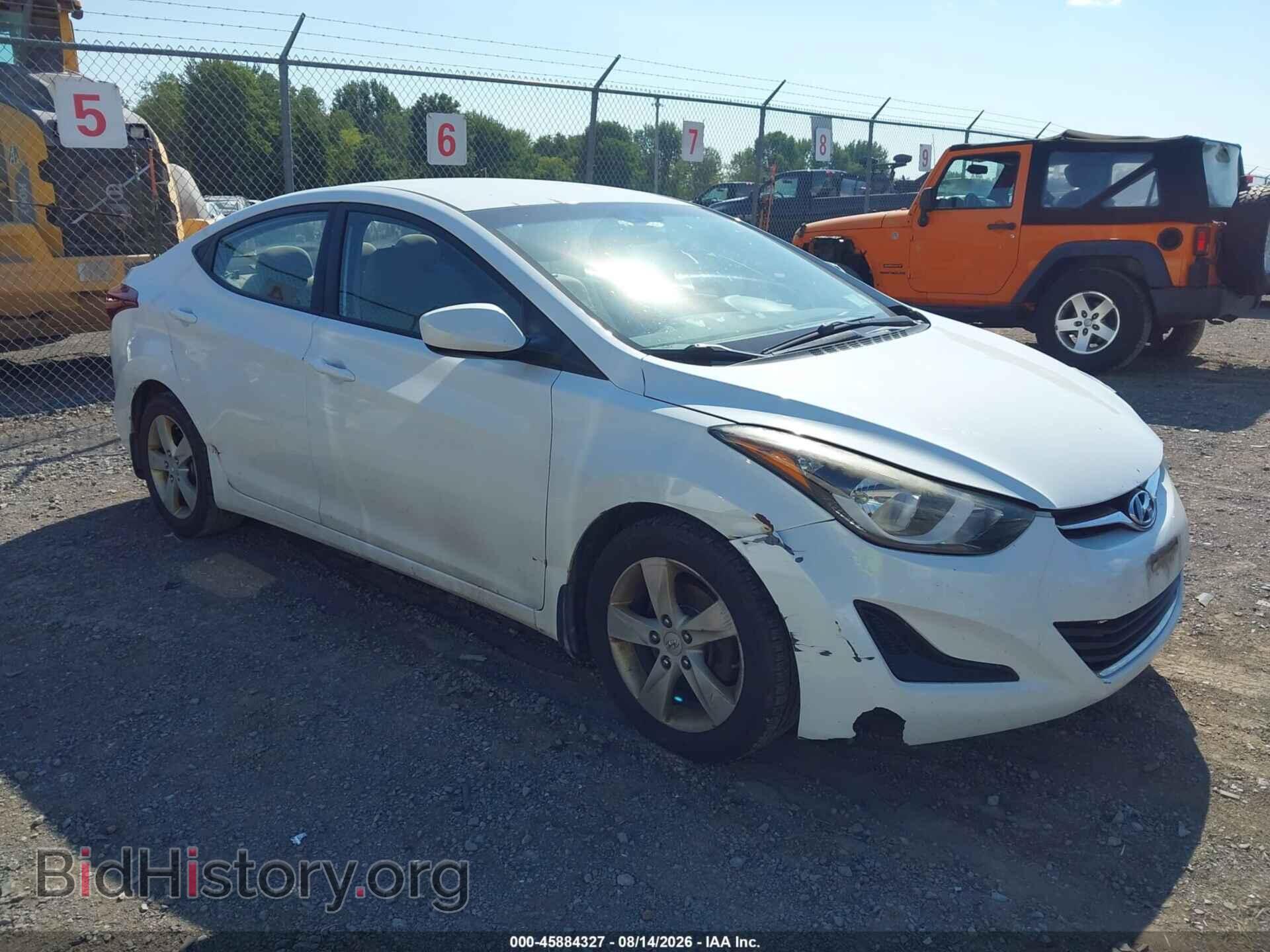 Фотография 5NPDH4AE8GH711213 - HYUNDAI ELANTRA 2016