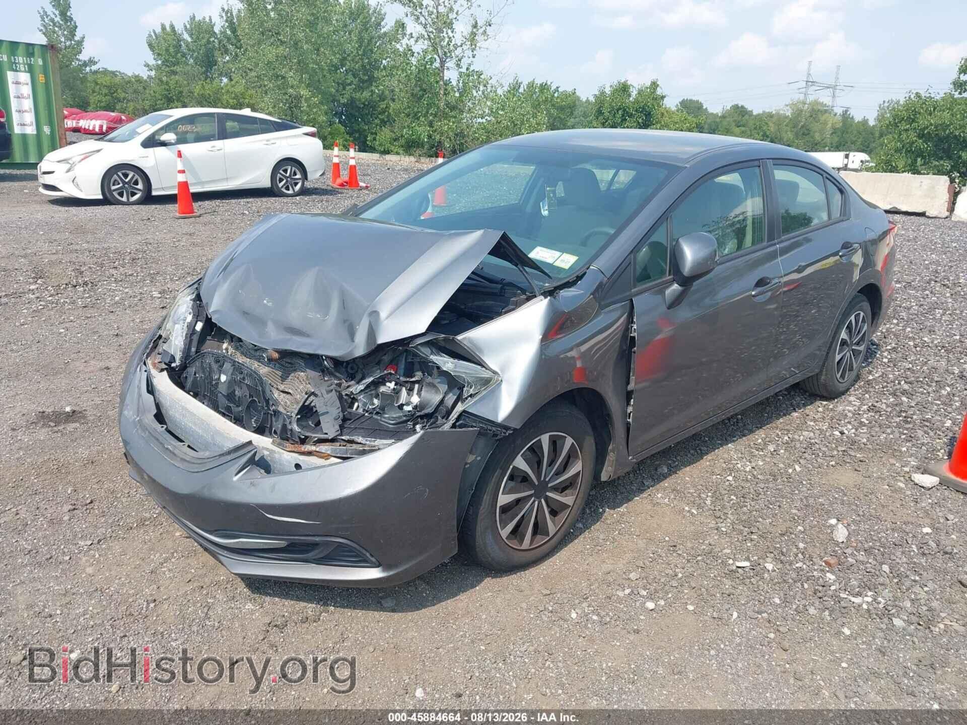 2013 HONDA CIVIC - VIN: 19XFB2F57DE245488 - Фото 2