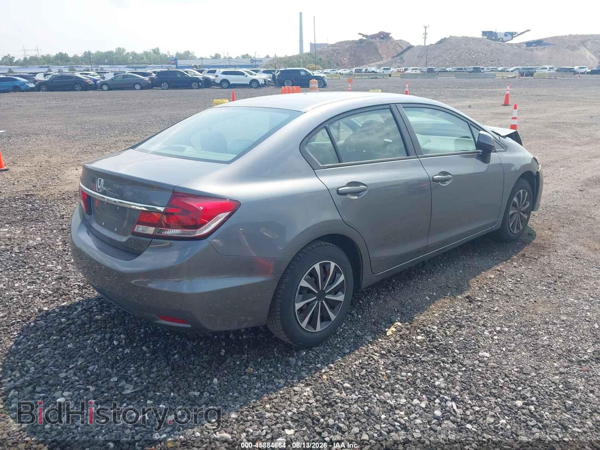 2013 HONDA CIVIC - VIN: 19XFB2F57DE245488 - Фото 4
