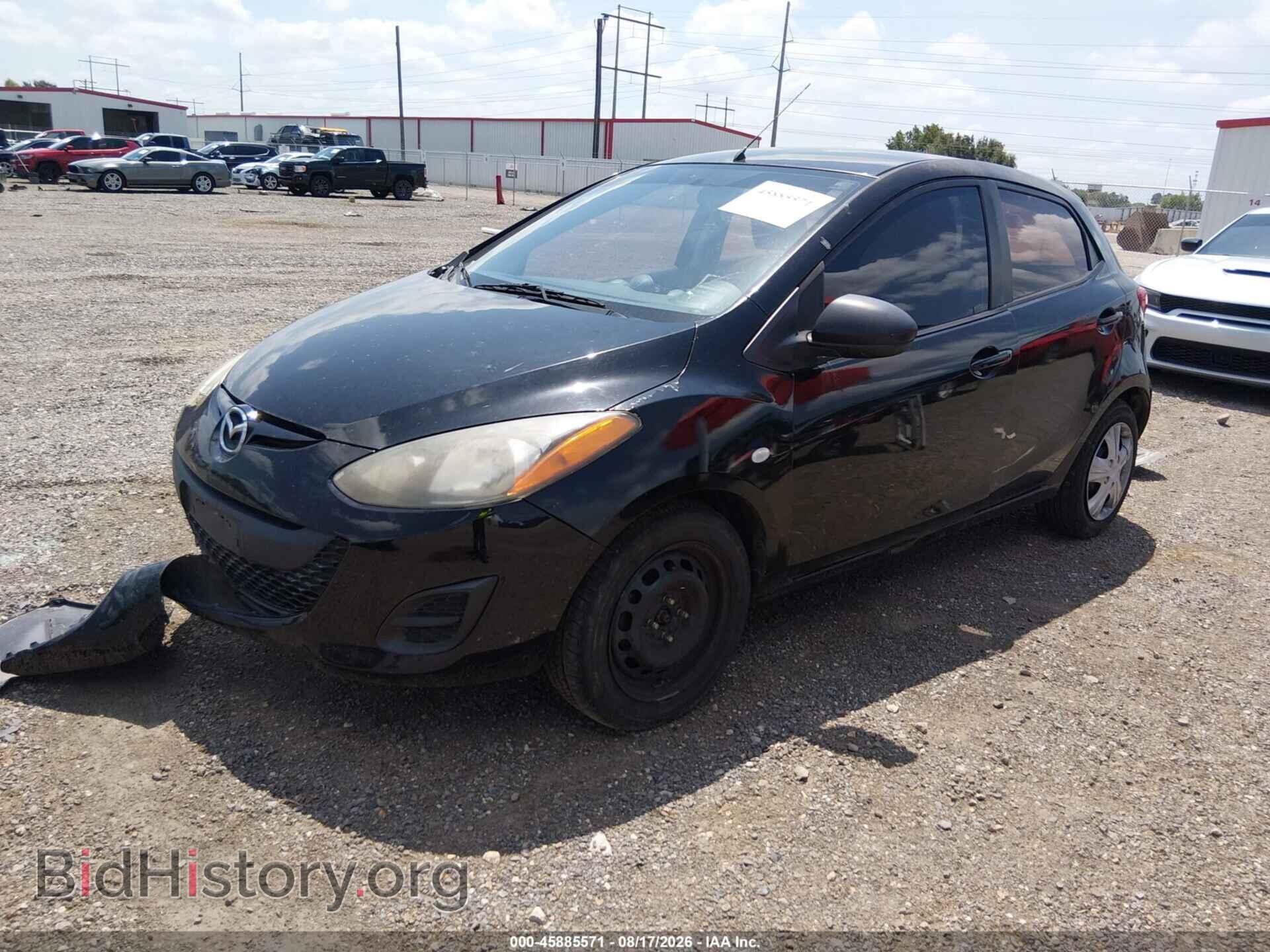 2012 MAZDA MAZDA2 - VIN: JM1DE1KY7C0135461 - Фото 2