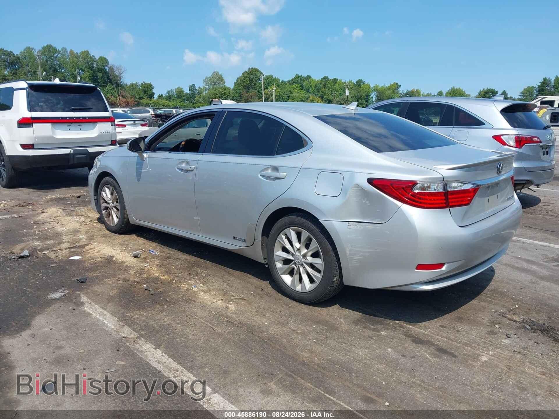 2014 LEXUS ES 300H - VIN: JTHBW1GG7E2069200 - Photo 3