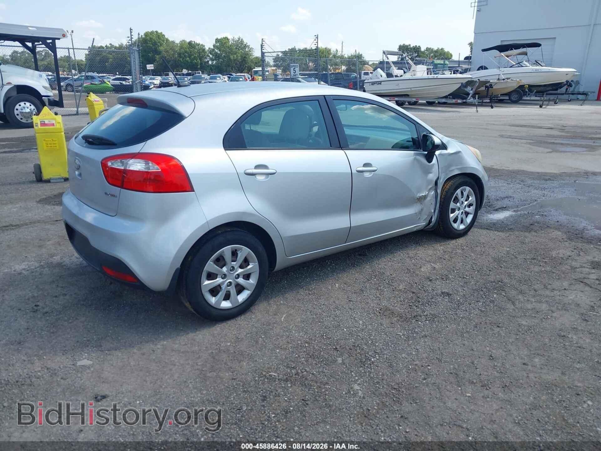2013 KIA RIO - VIN: KNADN5A30D6239752 - Фото 4