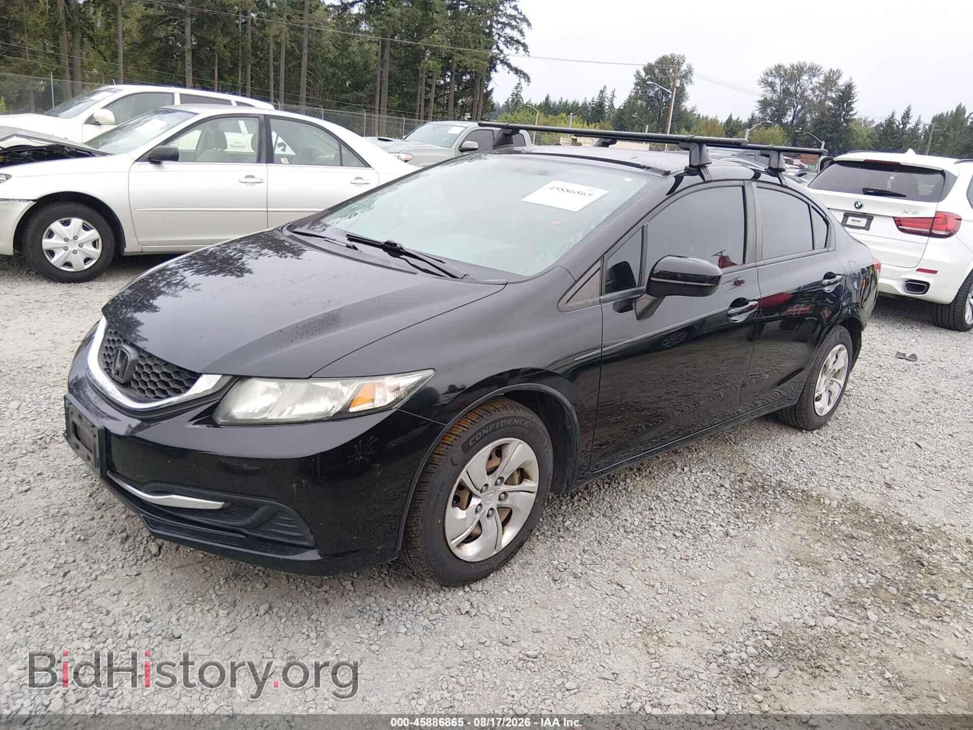 2014 HONDA CIVIC - VIN: 2HGFB2F58EH536282 - Фото 2