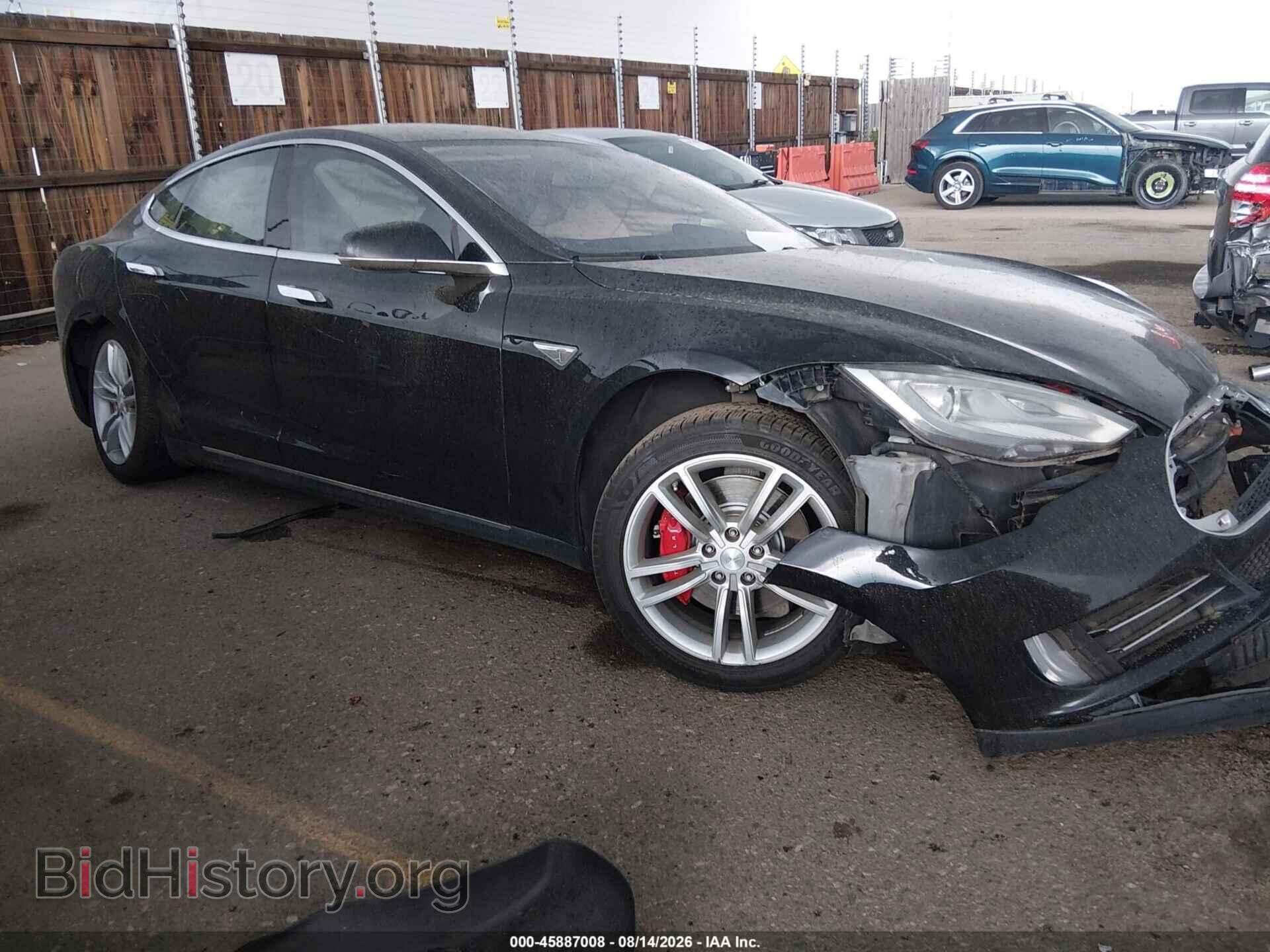 Photo 5YJSA1H1XEFP45730 - TESLA MODEL S 2014