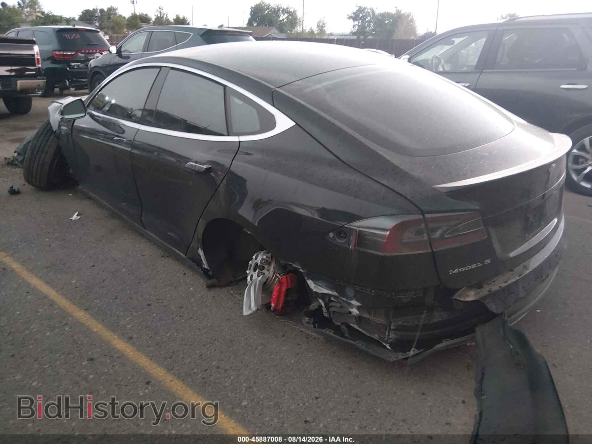 2014 TESLA MODEL S - VIN: 5YJSA1H1XEFP45730 - Фото 3