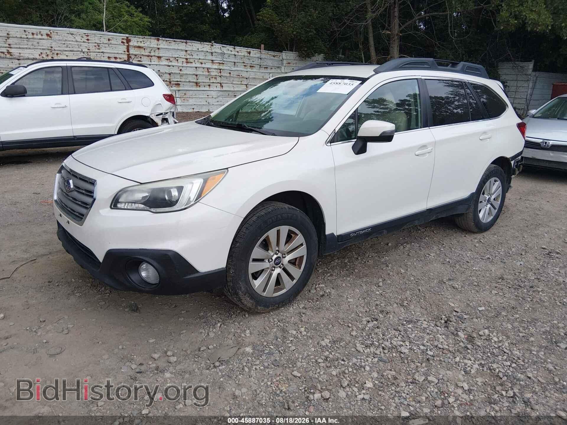 2016 SUBARU OUTBACK - VIN: 4S4BSAFC8G3250195 - Фото 2