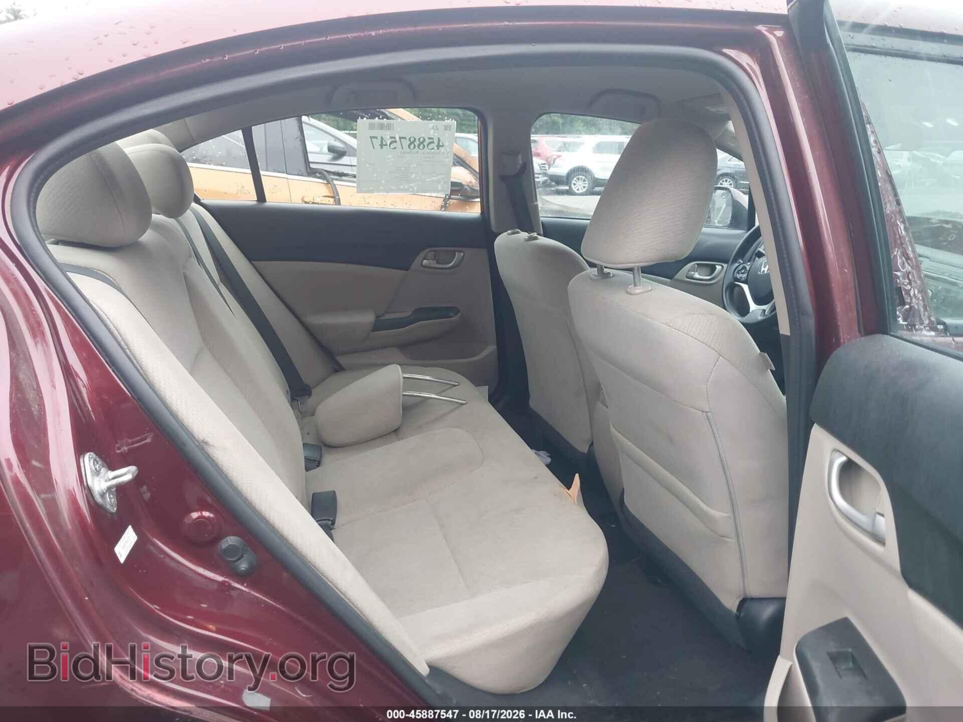 2013 HONDA CIVIC - VIN: 2HGFB2F57DH567036 - Фото 8