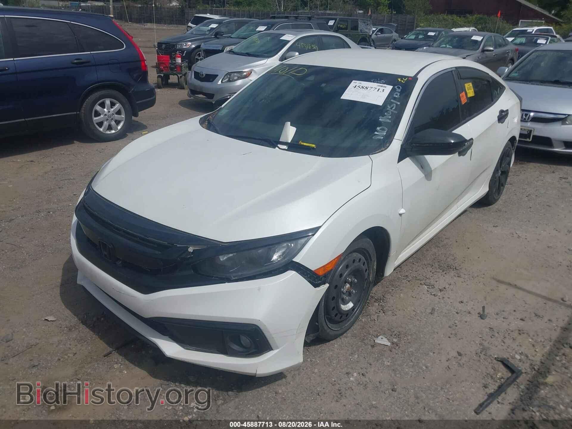 2020 HONDA CIVIC - VIN: 19XFC2E83LE024283 - Фото 2
