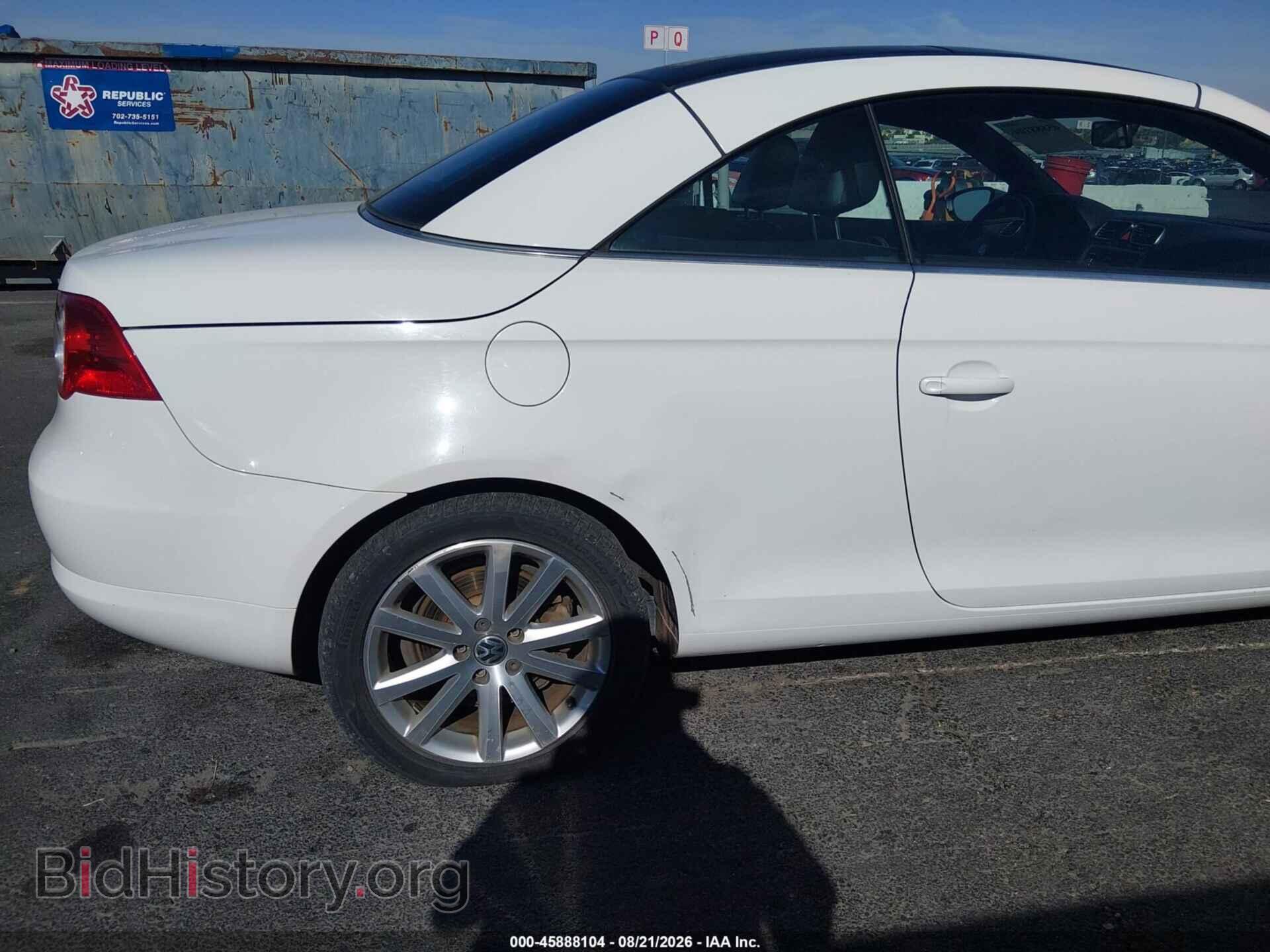 2009 VOLKSWAGEN EOS - VIN: WVWBA71F79V021249 - Фото 6