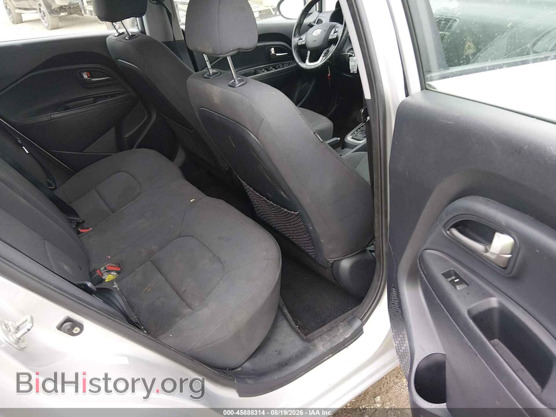 2012 KIA RIO5 - VIN: KNADN5A35C6033129 - Photo 8