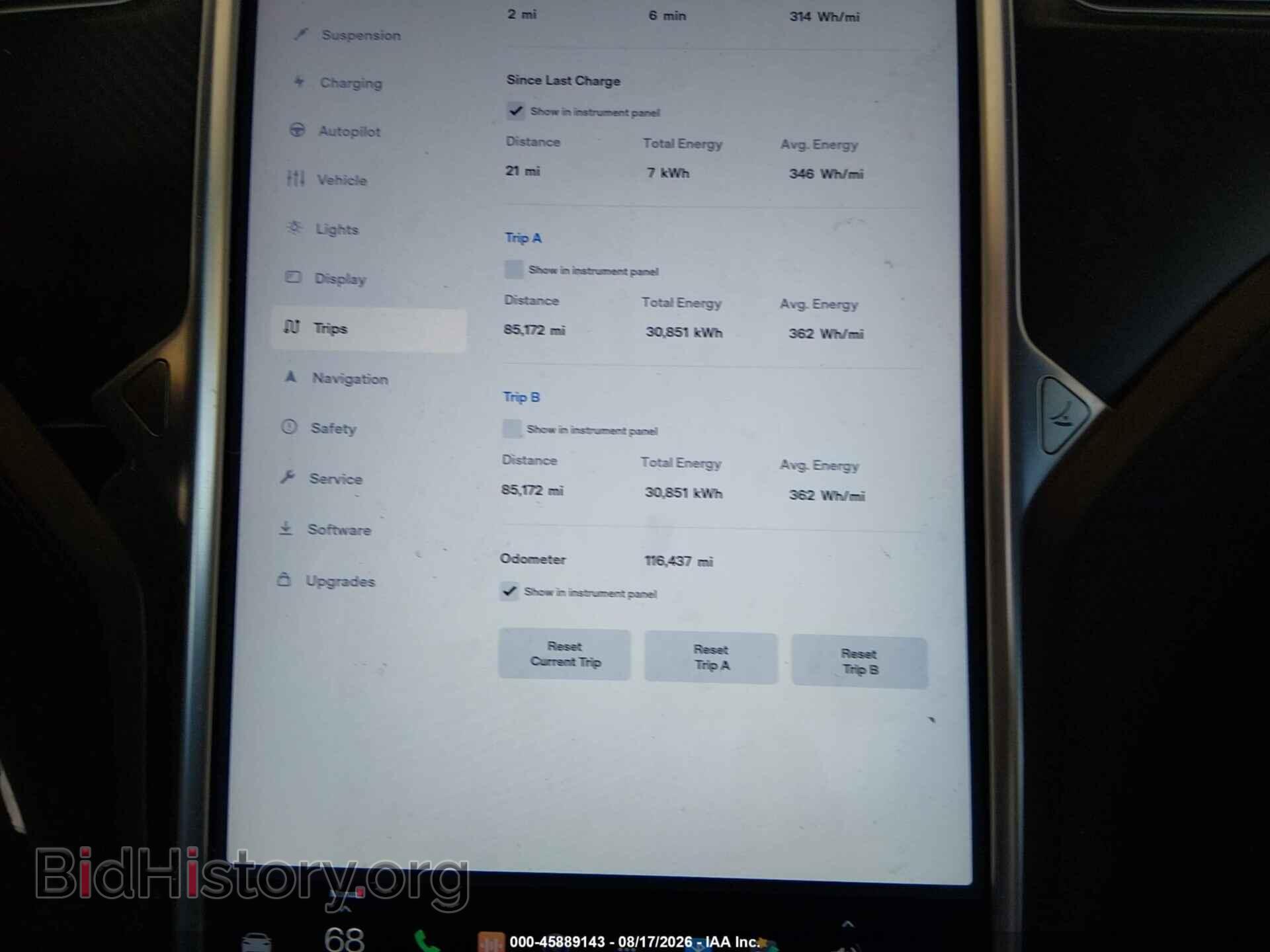 2015 TESLA MODEL S - VIN: 5YJSA1E29FF115079 - Photo 7