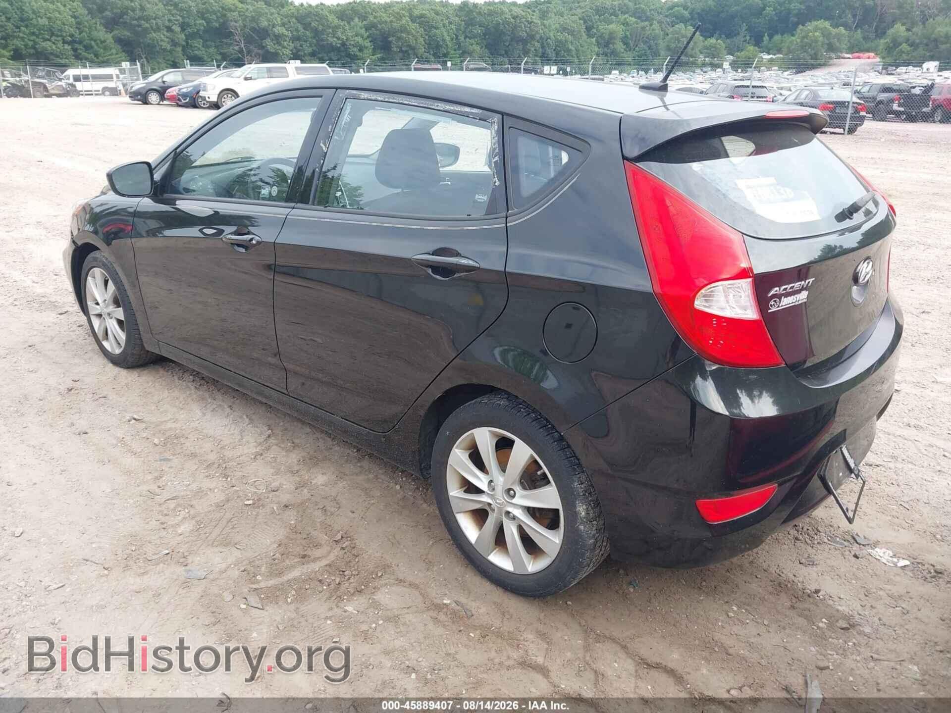 2012 HYUNDAI ACCENT - VIN: KMHCU5AE4CU035013 - Photo 3