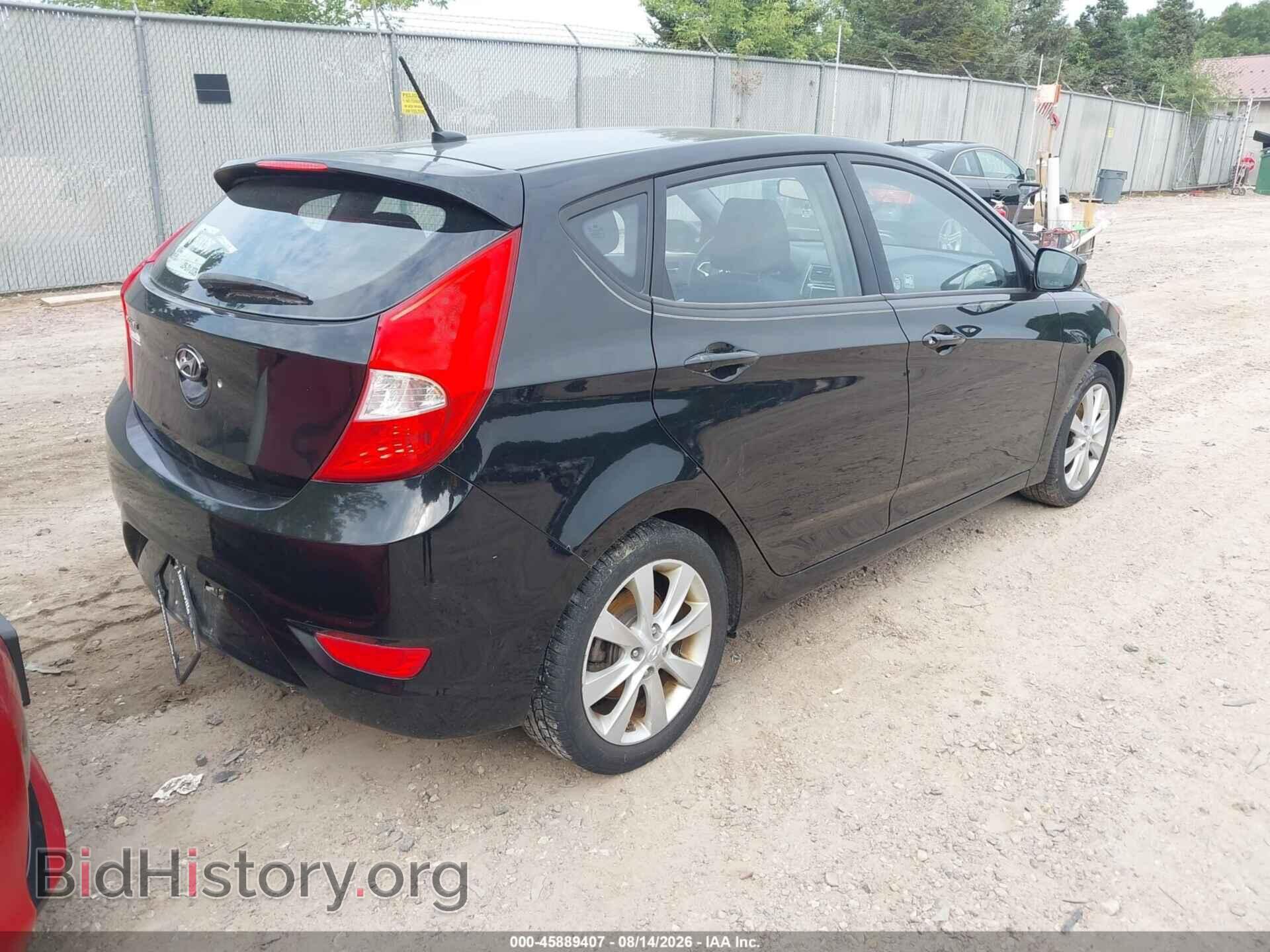 2012 HYUNDAI ACCENT - VIN: KMHCU5AE4CU035013 - Photo 4
