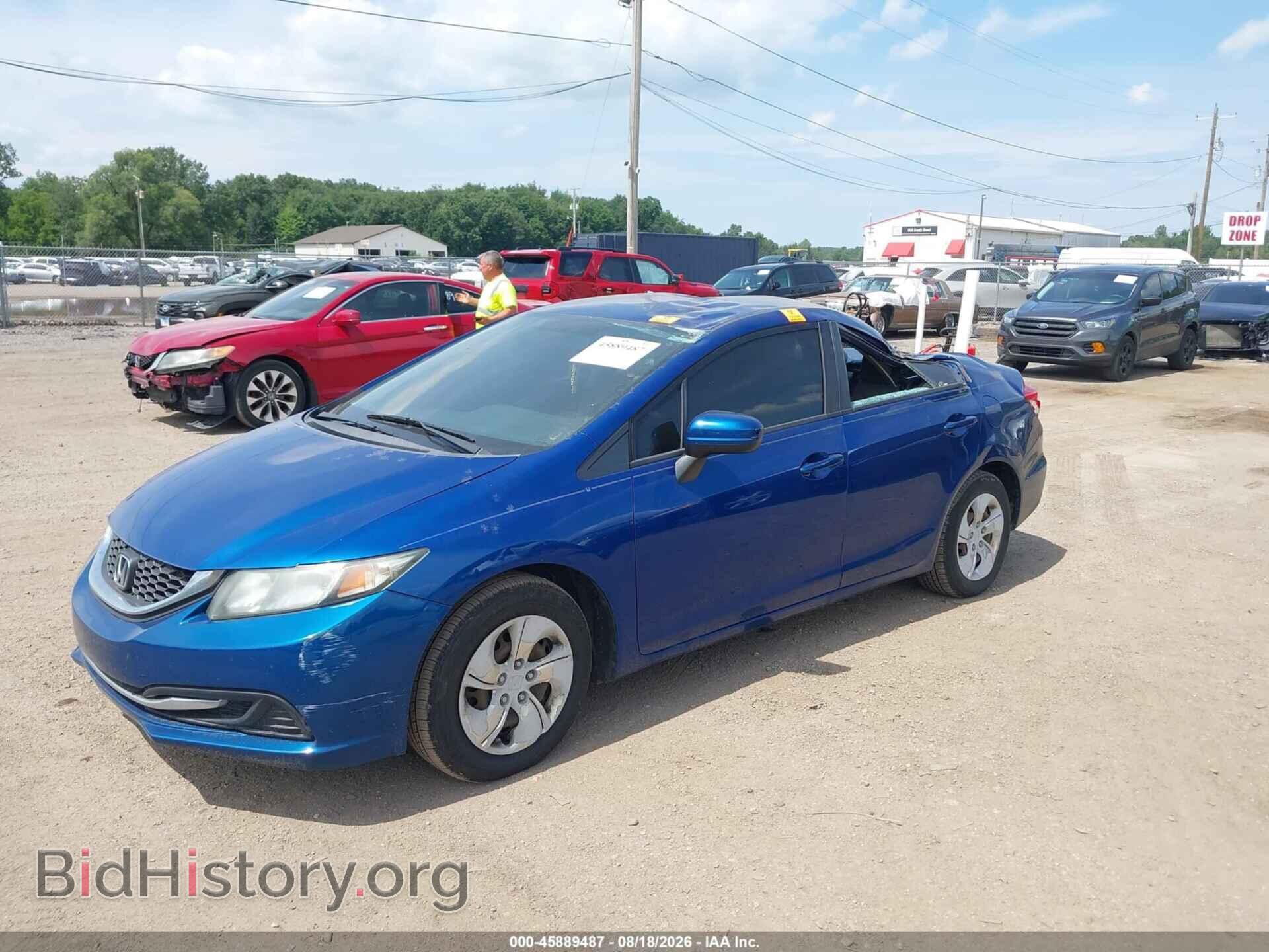 2014 HONDA CIVIC - VIN: 19XFB2F52EE048228 - Фото 2