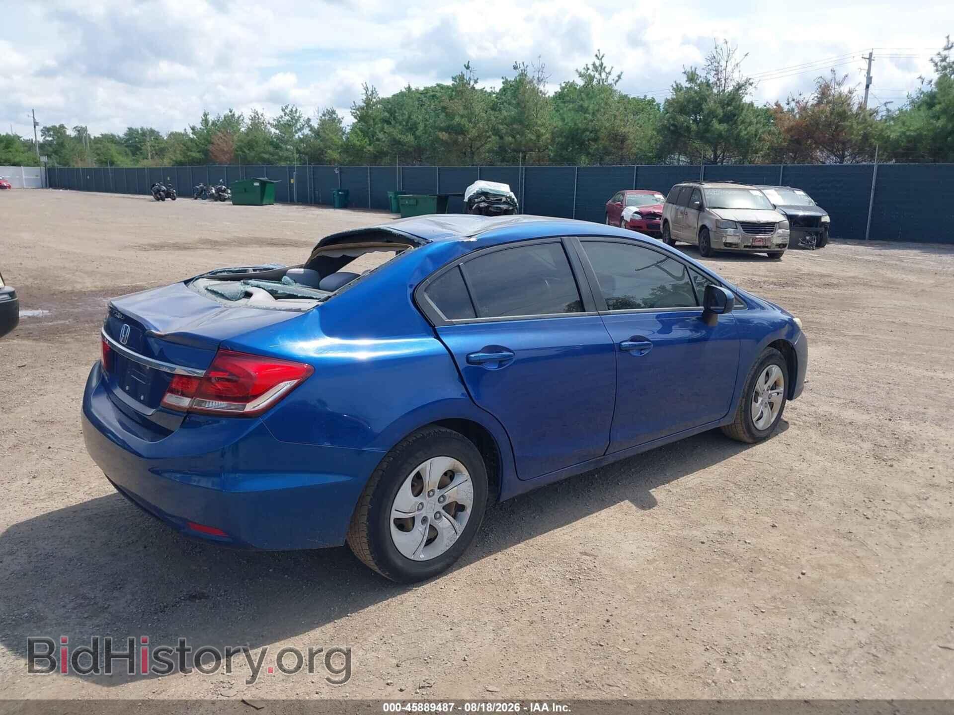2014 HONDA CIVIC - VIN: 19XFB2F52EE048228 - Фото 4
