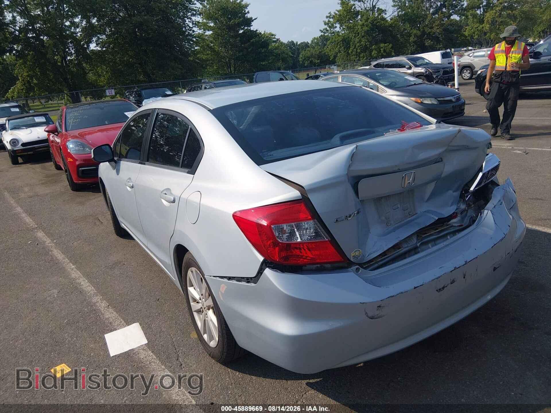 2012 HONDA CIVIC - VIN: 2HGFB2F86CH546865 - Фото 3