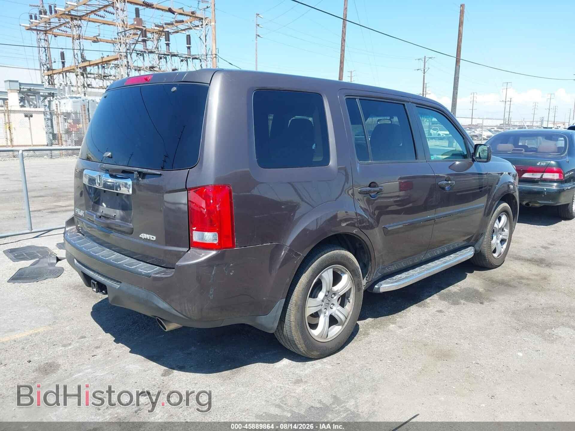2012 HONDA PILOT - VIN: 5FNYF4H46CB006455 - Photo 4