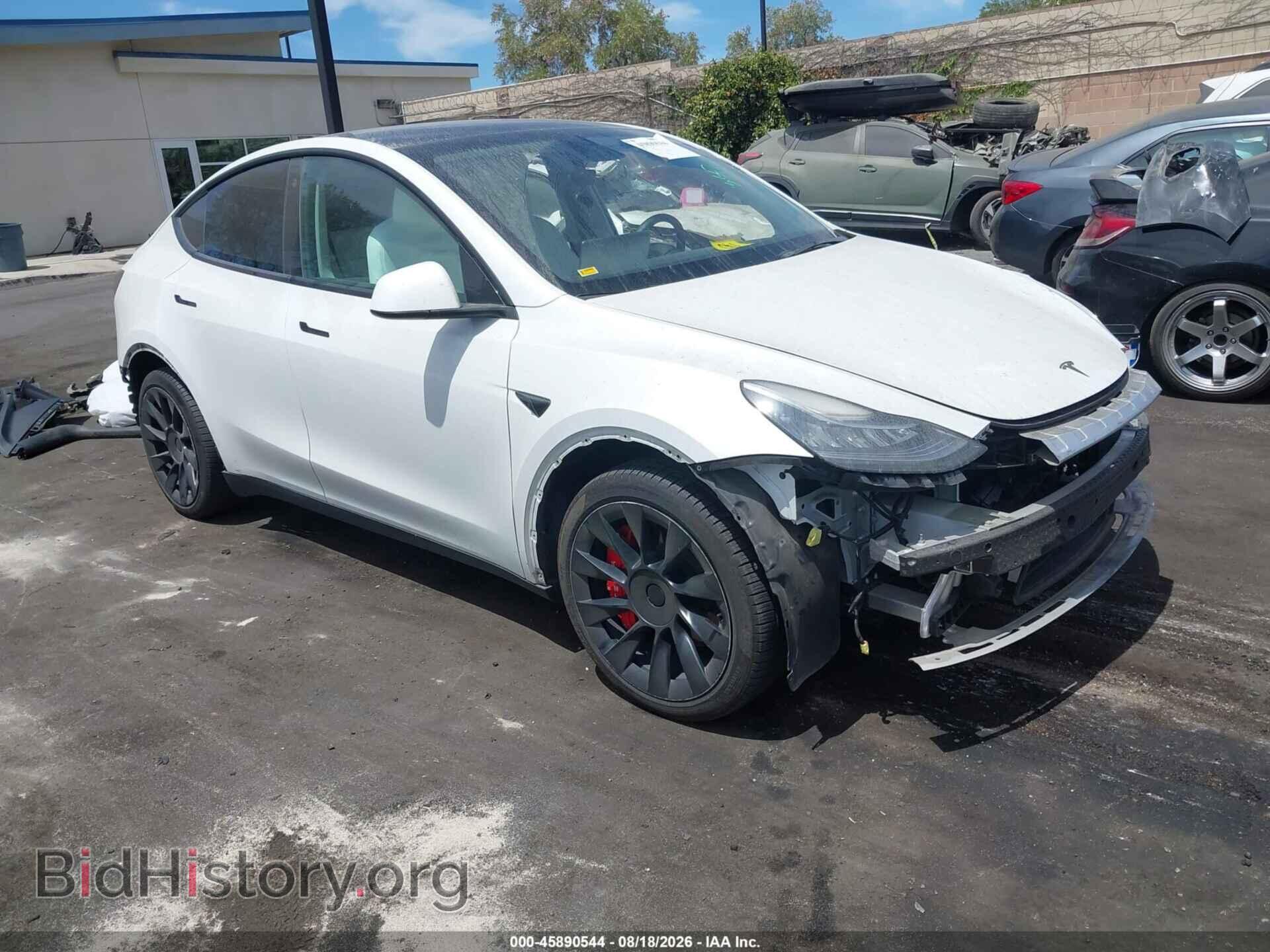 Photo 7SAYGDEE9NF445763 - TESLA MODEL Y 2022