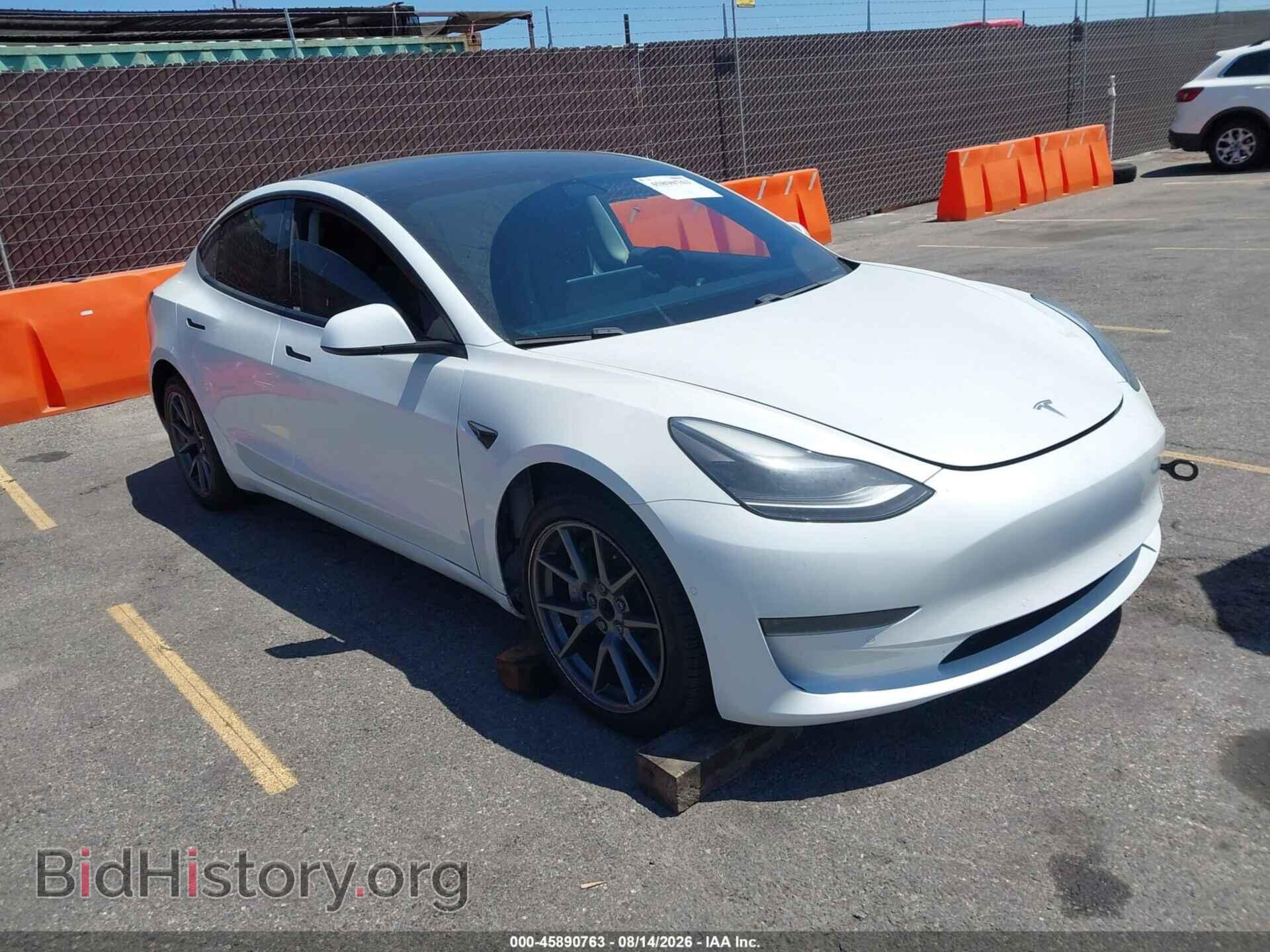 Фотография 5YJ3E1EA0MF870991 - TESLA MODEL 3 2021
