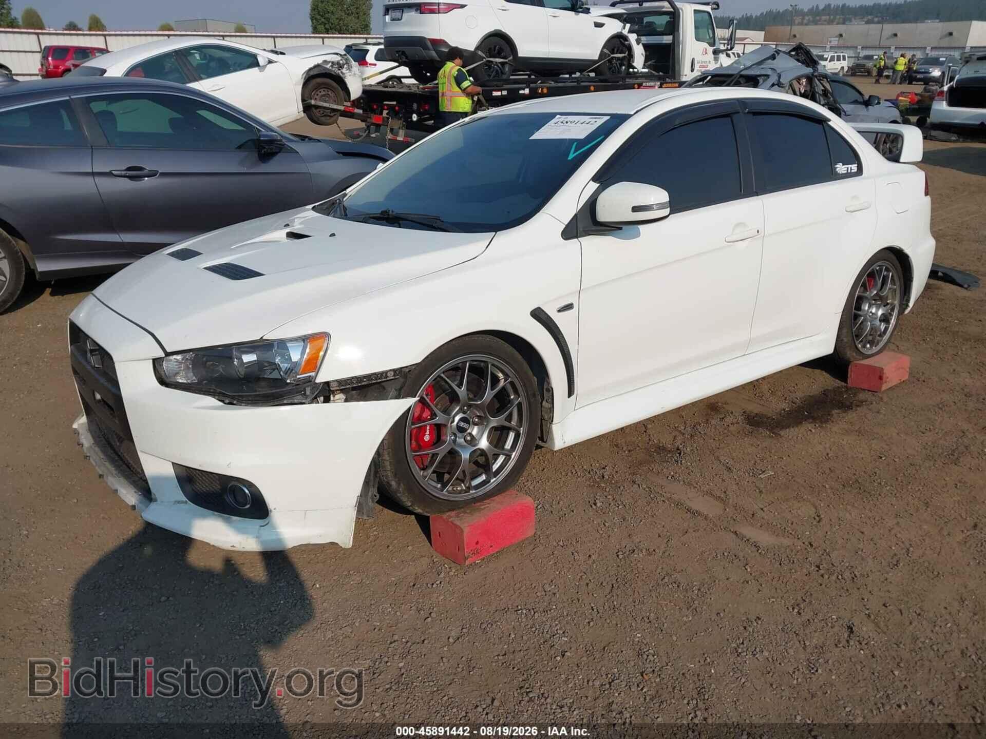 2015 MITSUBISHI LANCER EVOLUTION - VIN: JA32W8FV2FU603959 - Photo 2