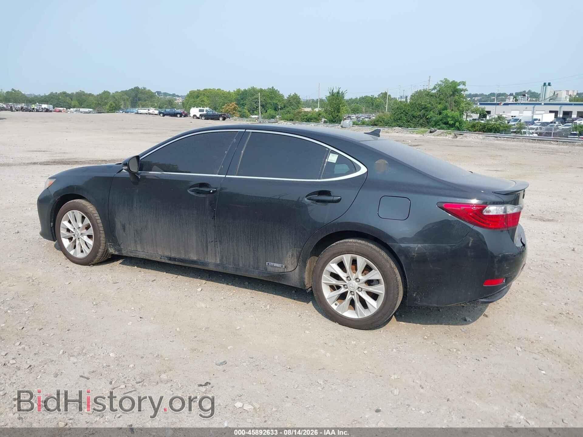 2014 LEXUS ES 300H - VIN: JTHBW1GG2E2067547 - Photo 3
