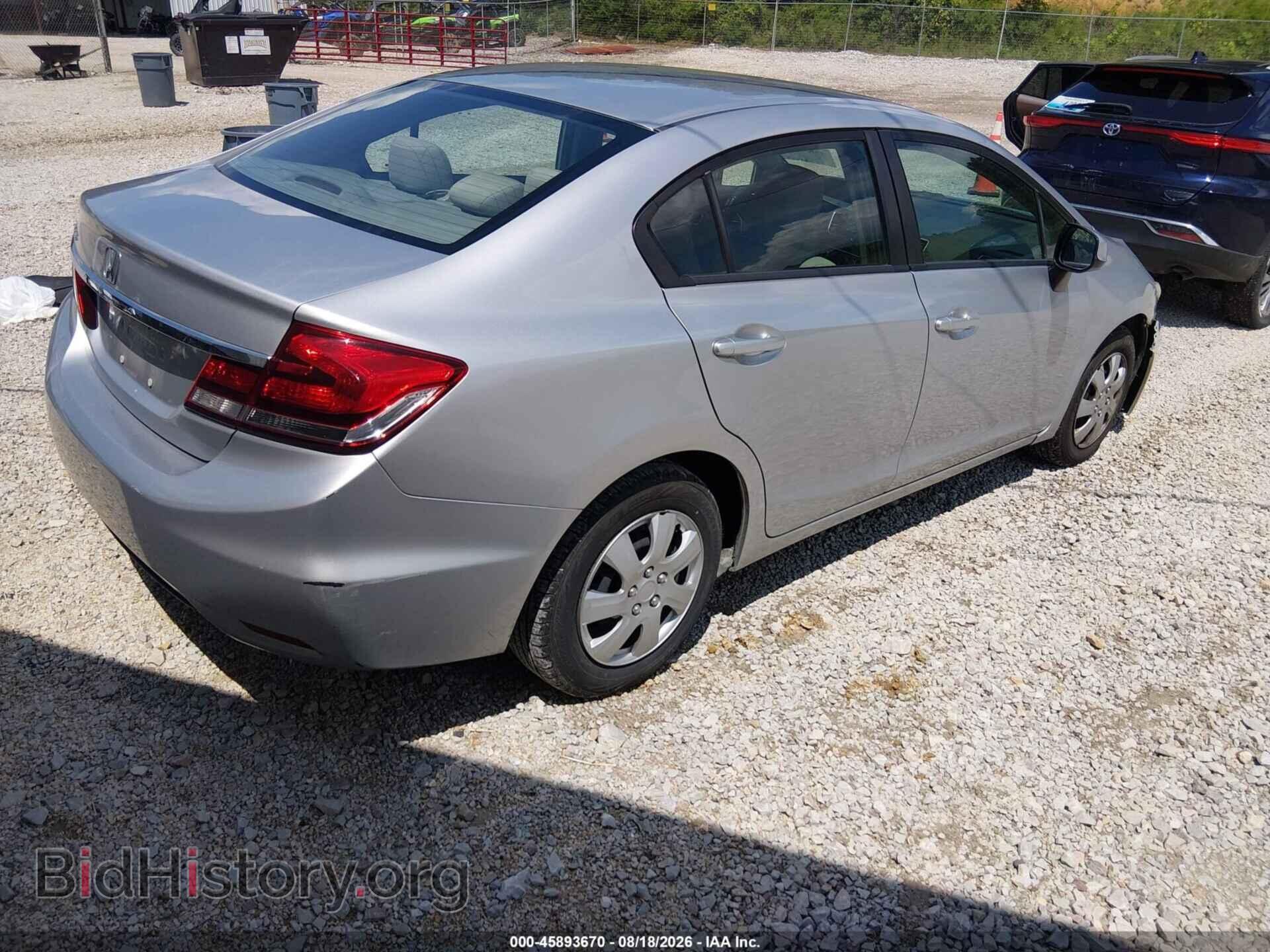 2013 HONDA CIVIC - VIN: 19XFB2F59DE100131 - Фото 4