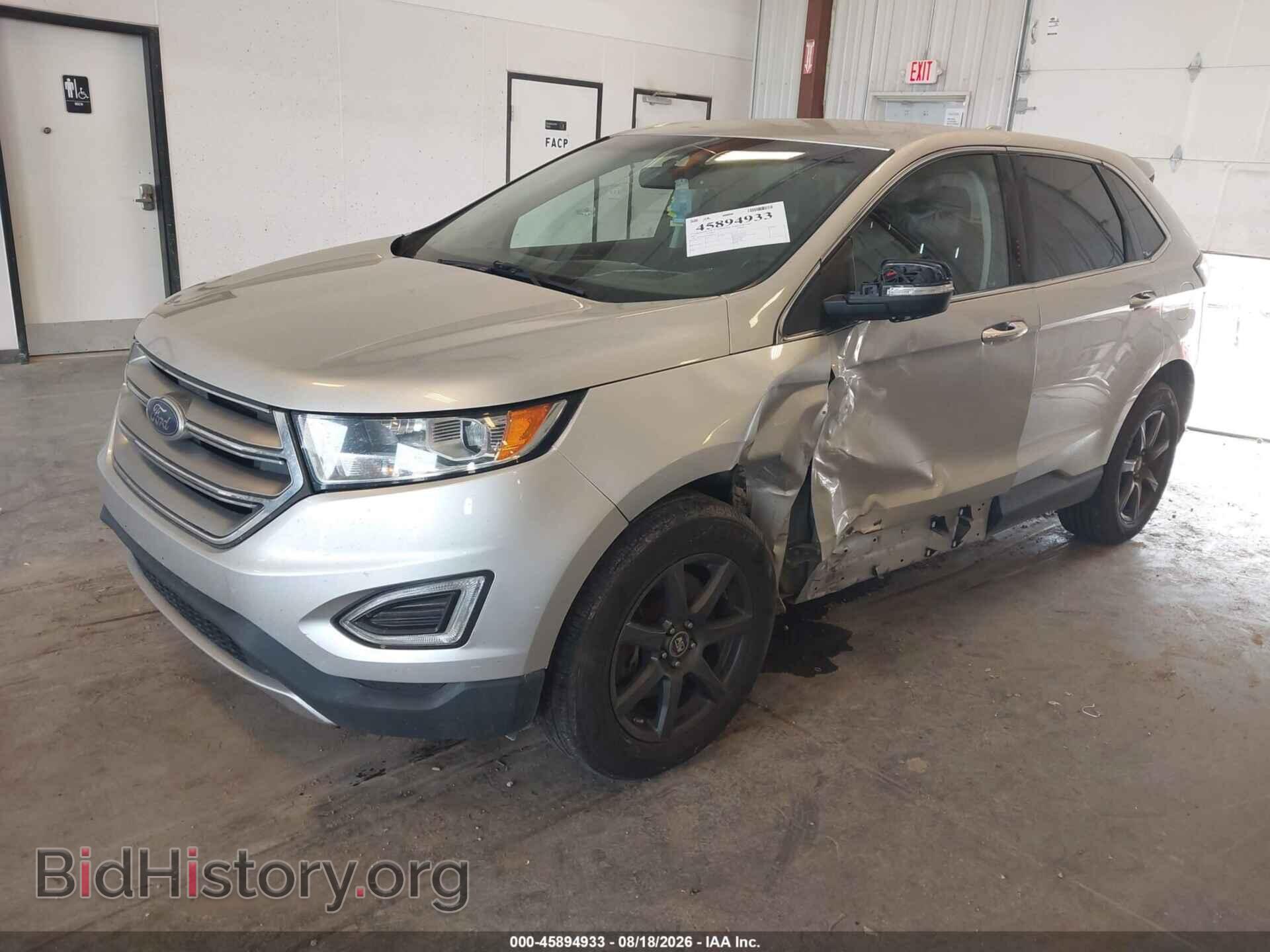 2017 FORD EDGE - VIN: 2FMPK4K97HBB06124 - Фото 2