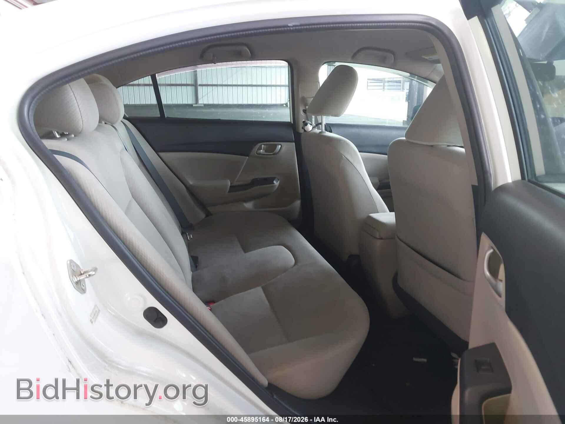 2013 HONDA CIVIC - VIN: 19XFB2F50DE010298 - Фото 8