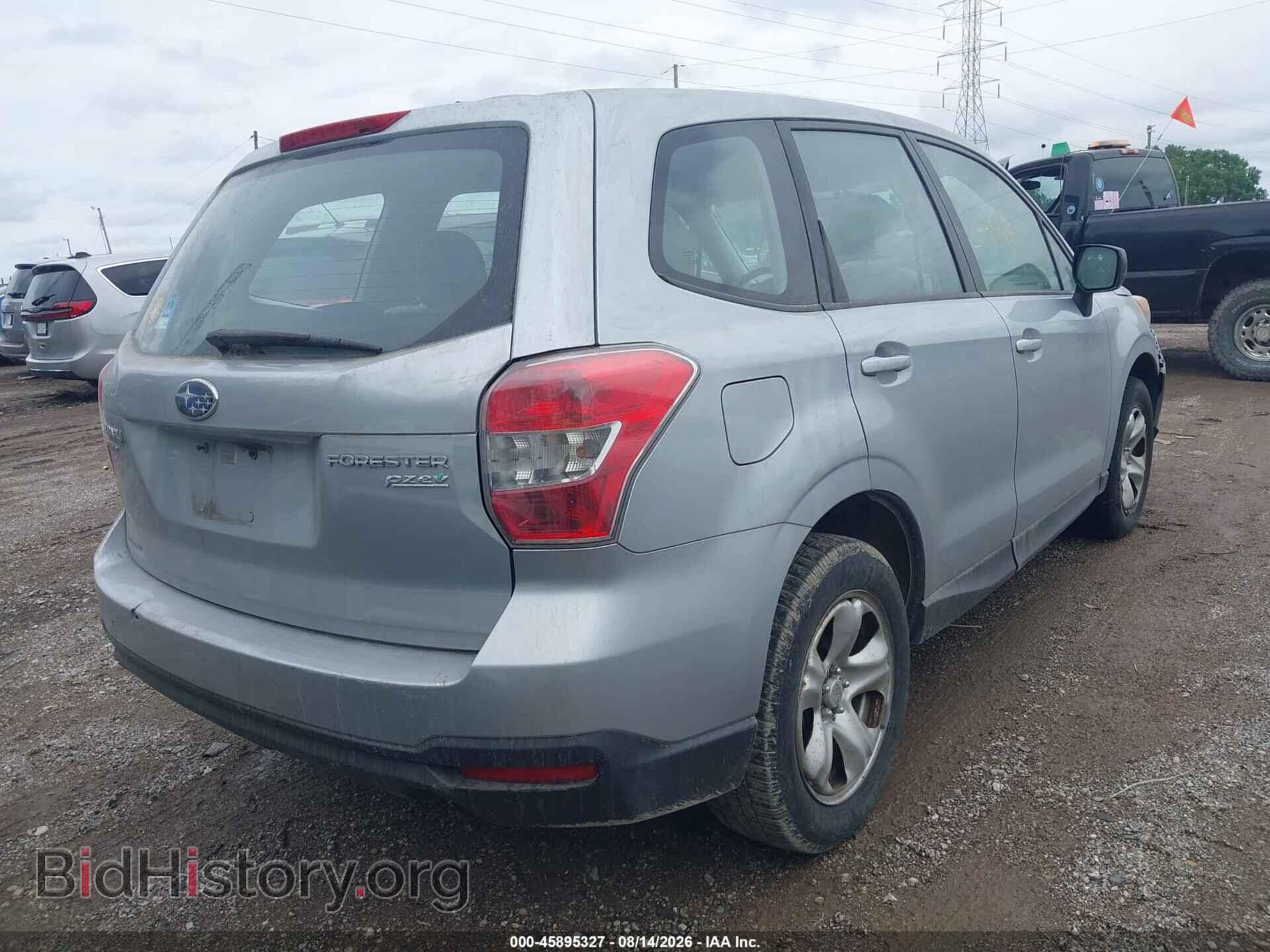 2014 SUBARU FORESTER - VIN: JF2SJAAC0EH451539 - Фото 4