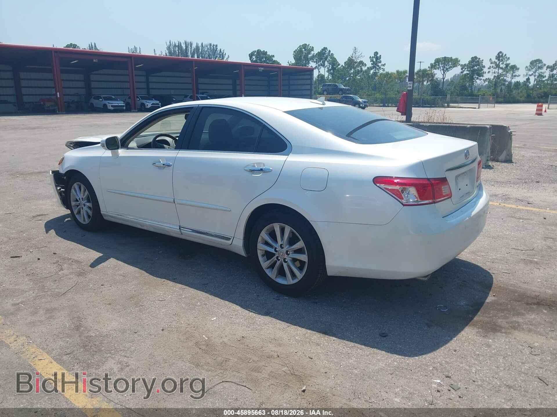 2011 LEXUS ES 350 - VIN: JTHBK1EG6B2440339 - Photo 3