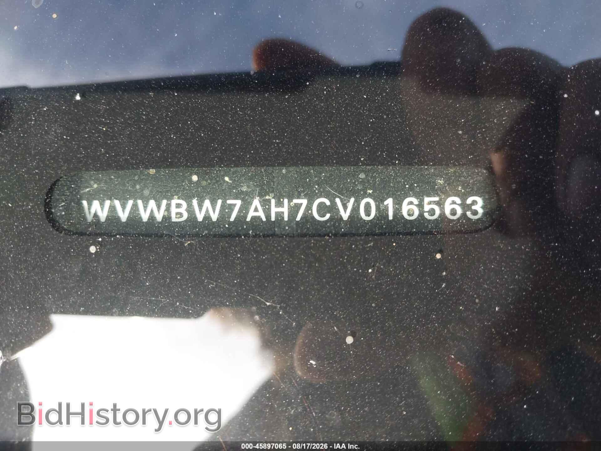 2012 VOLKSWAGEN EOS - VIN: WVWBW7AH7CV016563 - Фото 9