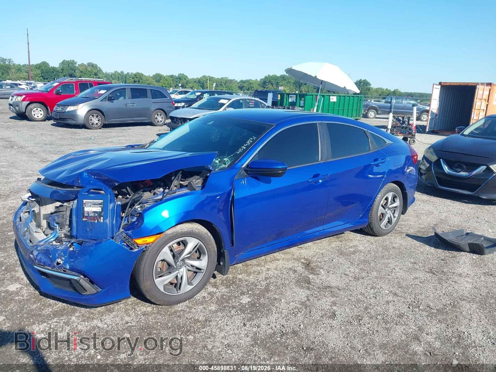 2019 HONDA CIVIC - VIN: 2HGFC2F6XKH574713 - Фото 2
