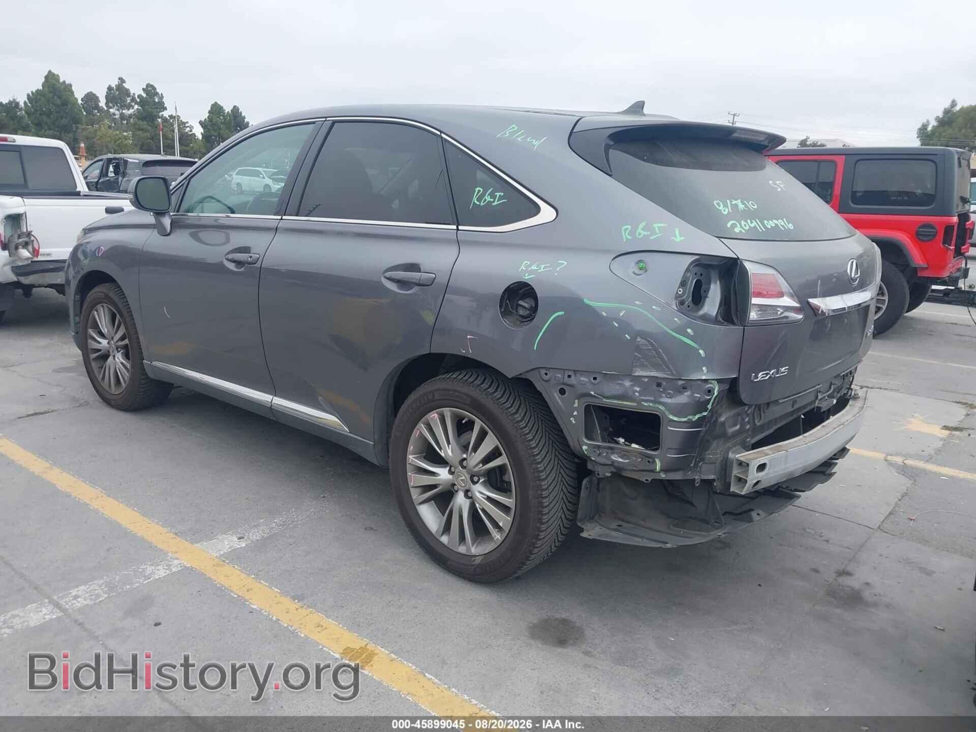 2013 LEXUS RX 350 - VIN: 2T2ZK1BA2DC095164 - Photo 3