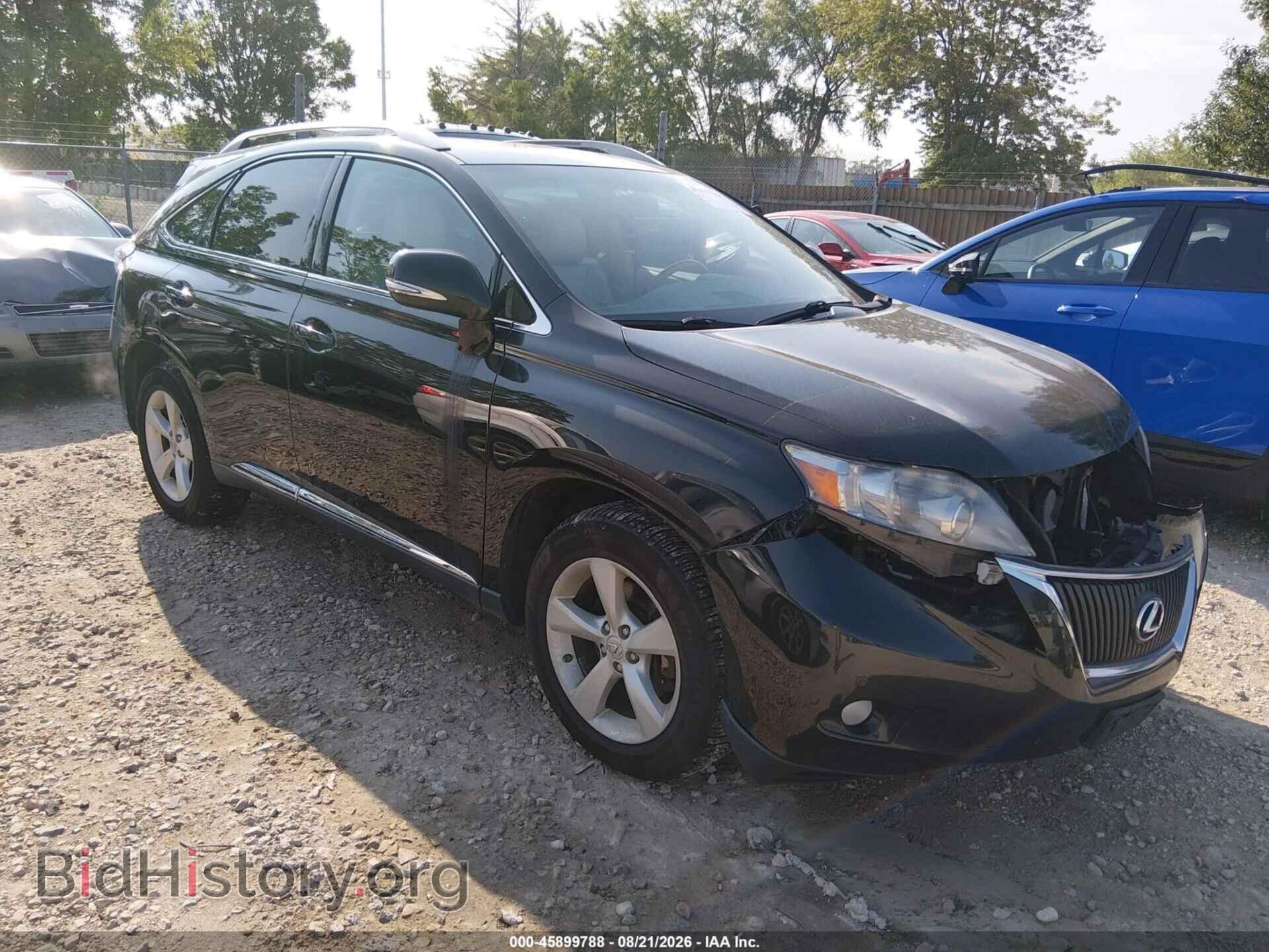 Photo 2T2BK1BA5CC152585 - LEXUS RX 350 2012