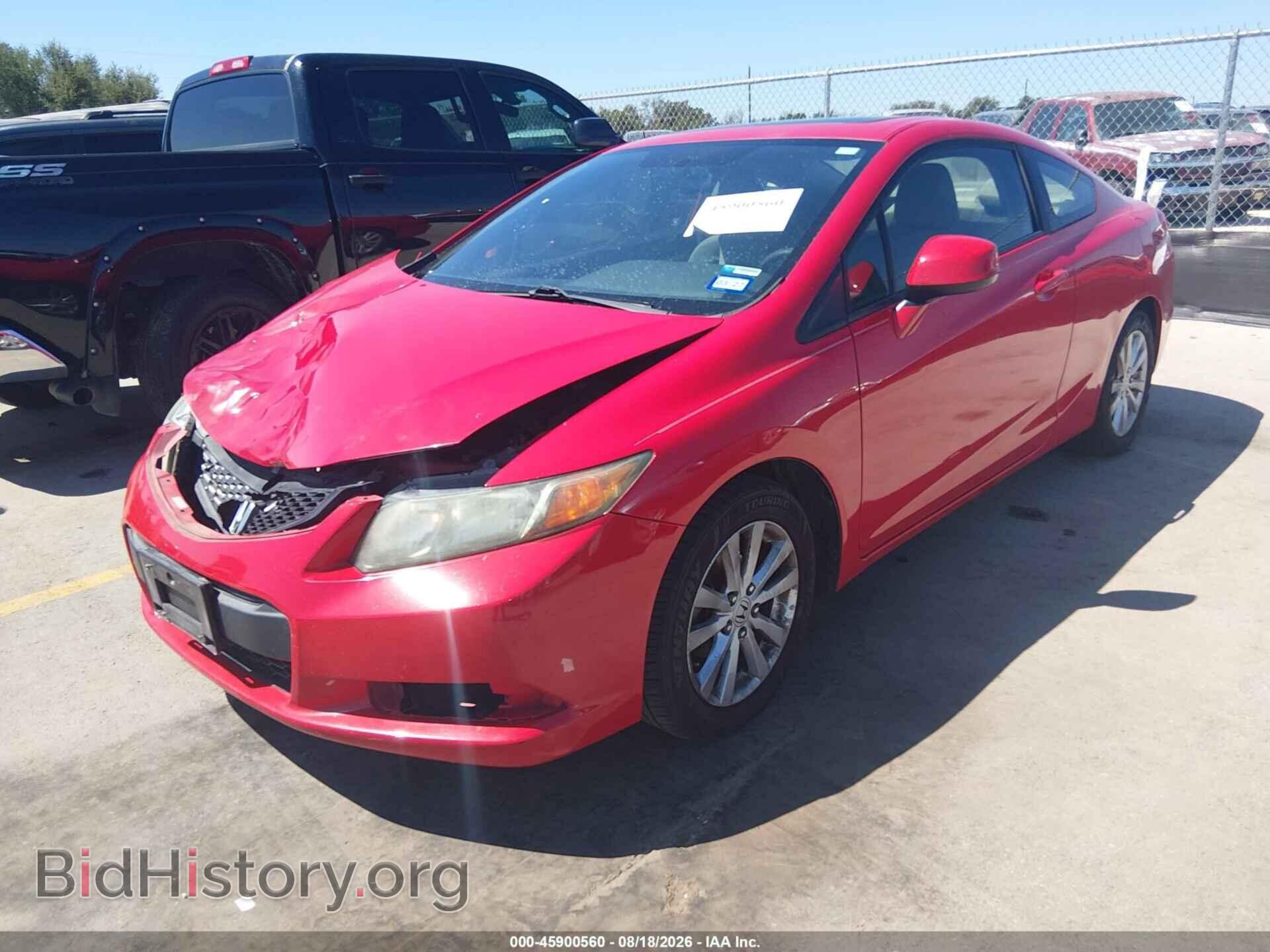 2012 HONDA CIVIC - VIN: 2HGFG3B84CH502134 - Фото 2